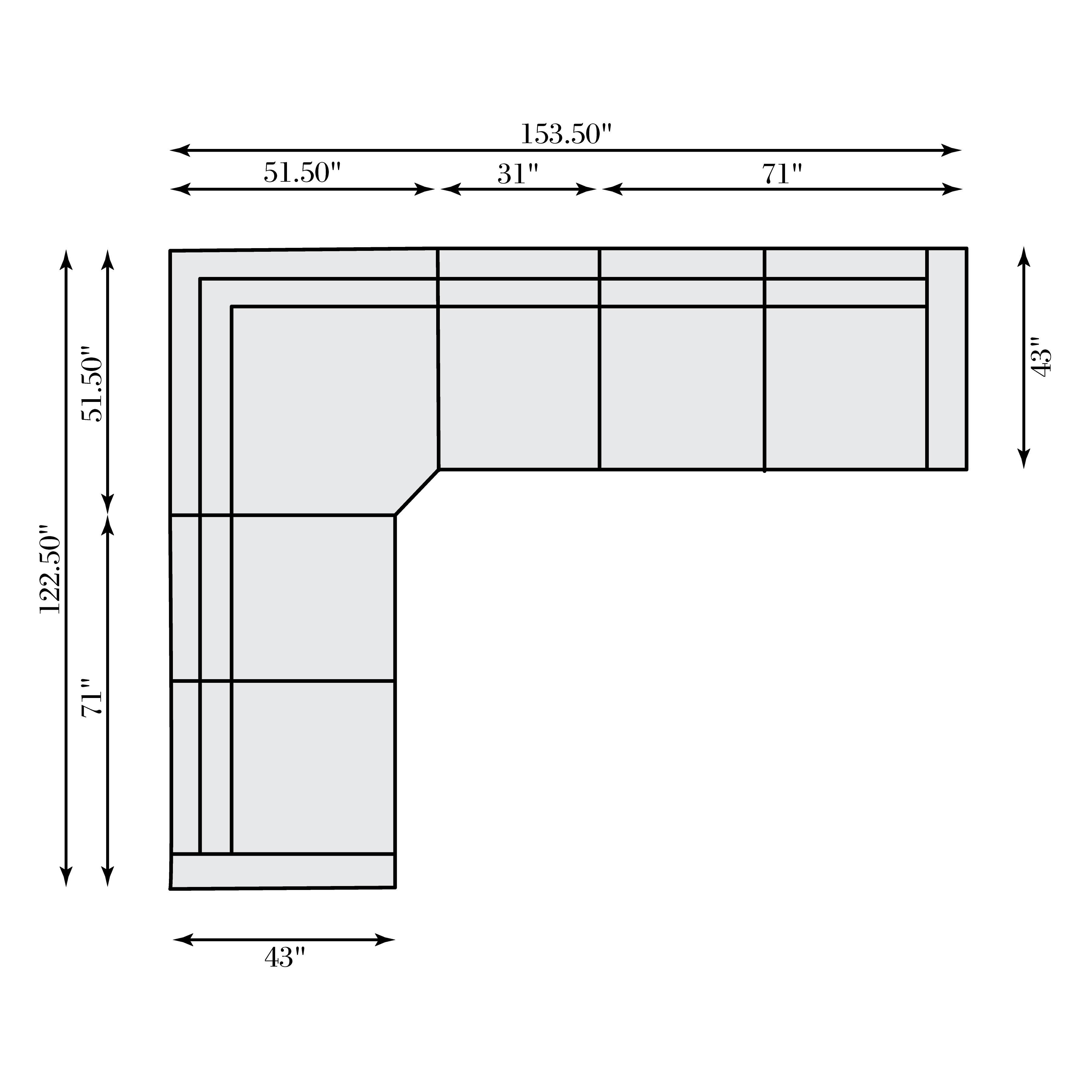 Bernhardt Furniture – Lioni Leather Power Motion Sectional