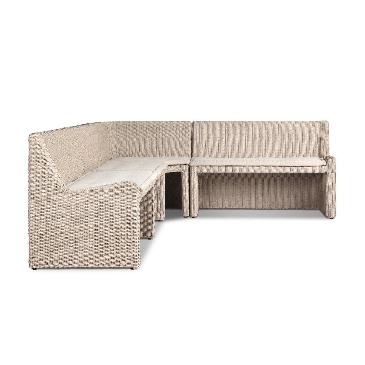 Senna Outdoor Dining Banquette L-shape