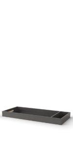 F01792 - Universal Changing Table Topper, Midnight Gray