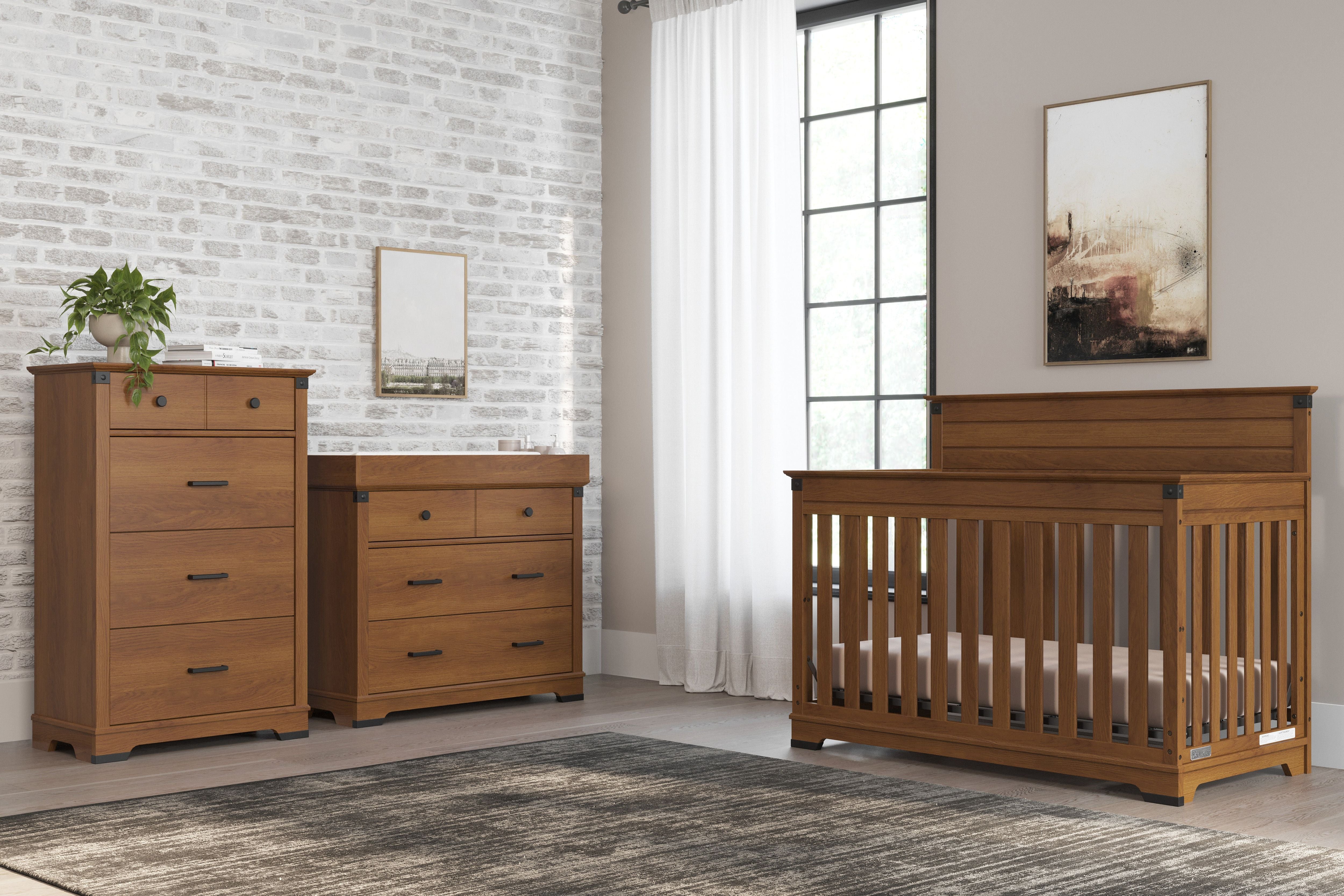 Redmond 4 Drawer Chest, Coach Cherry
