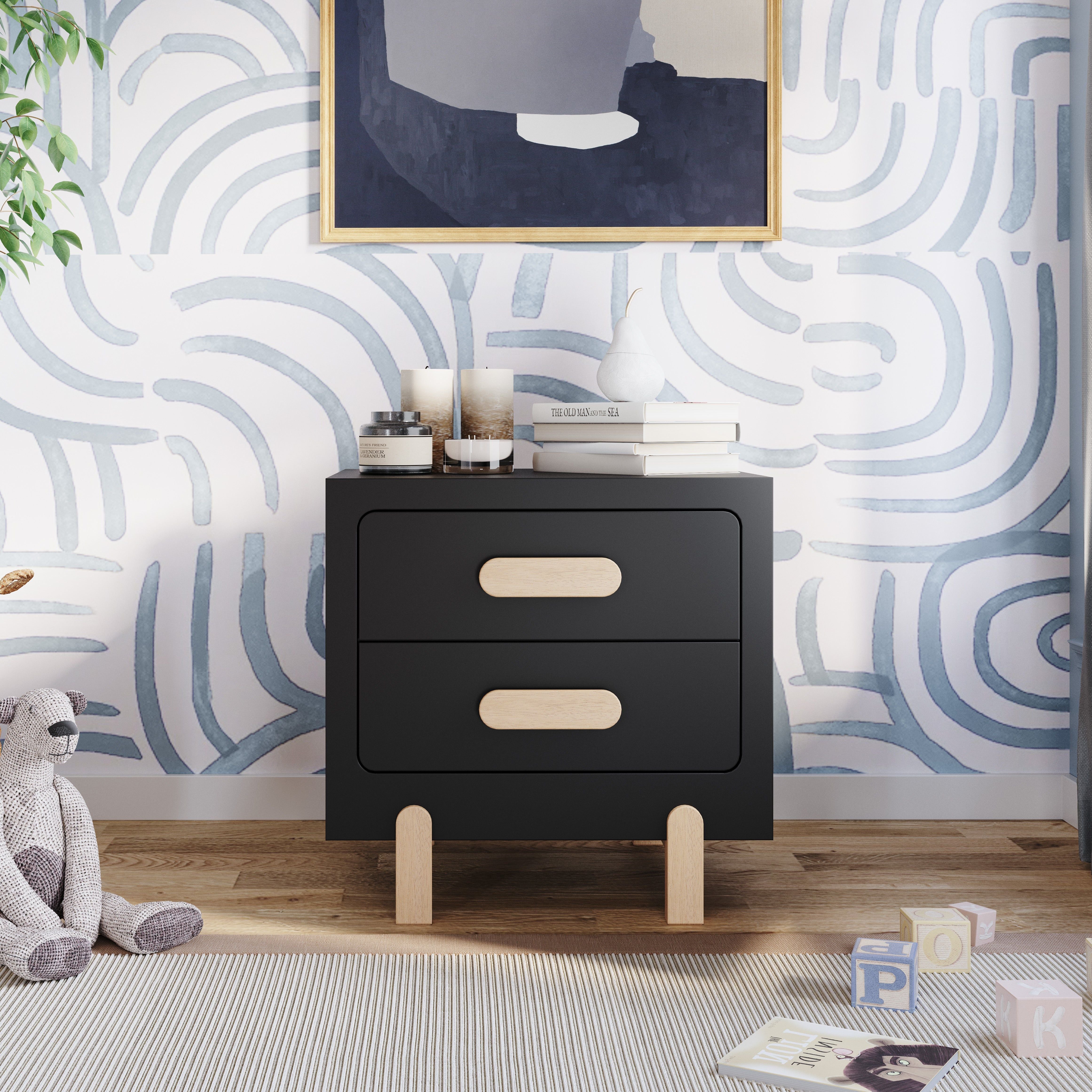 Park Heights 3-Piece Nursery Set With Chest & Nightstand