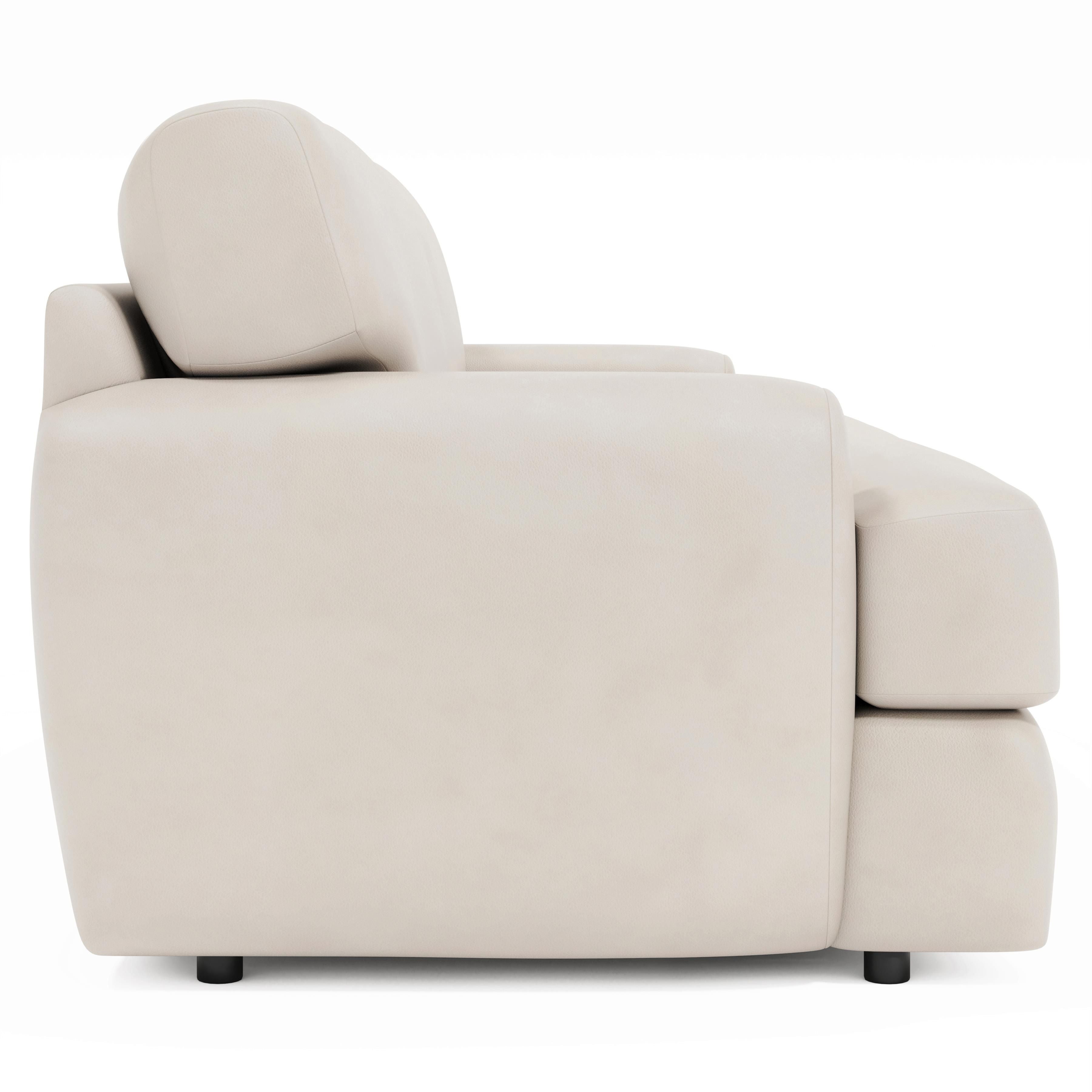 Bernhardt Furniture Cameron Leather Loveseat