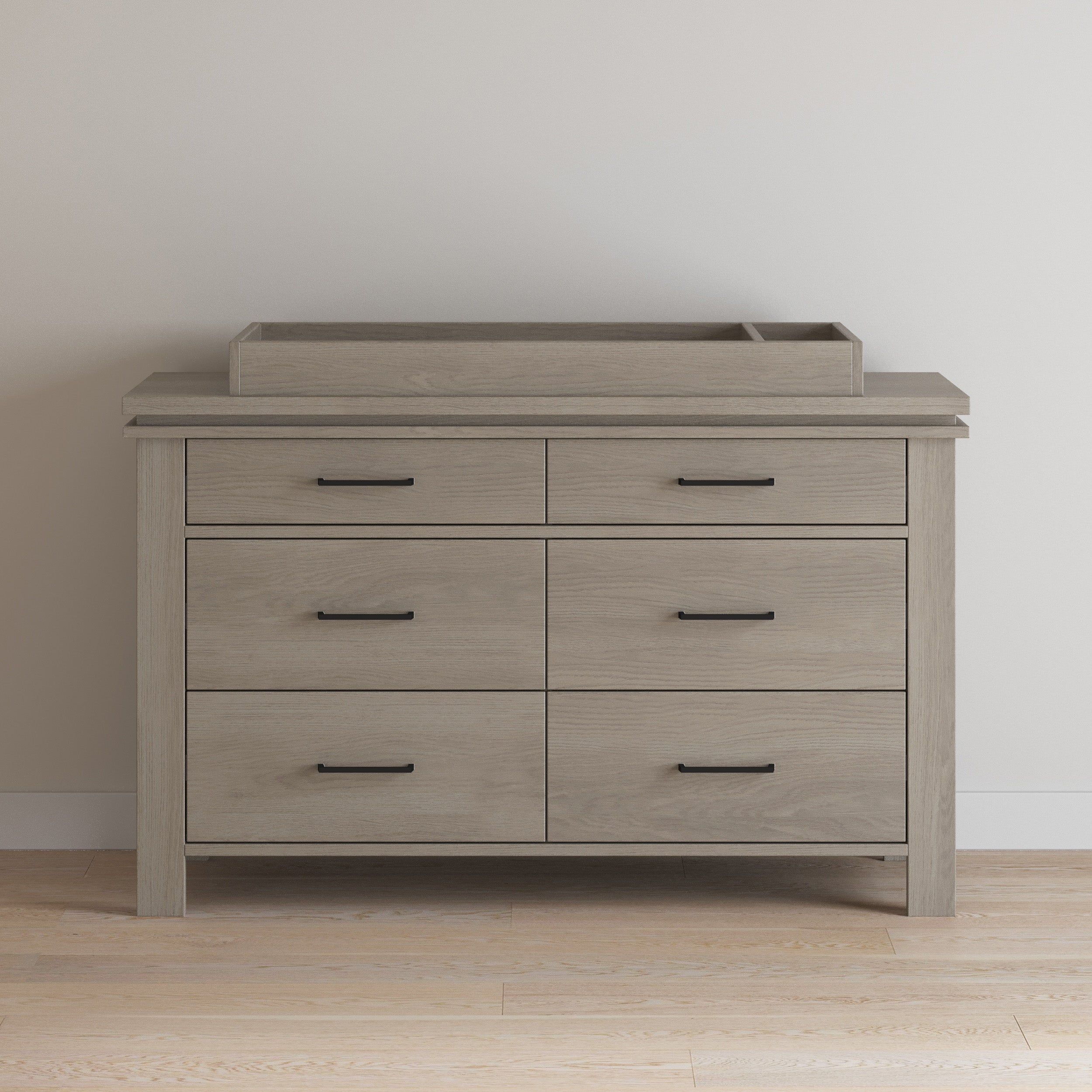 Denman Double Dresser, Crescent Gray