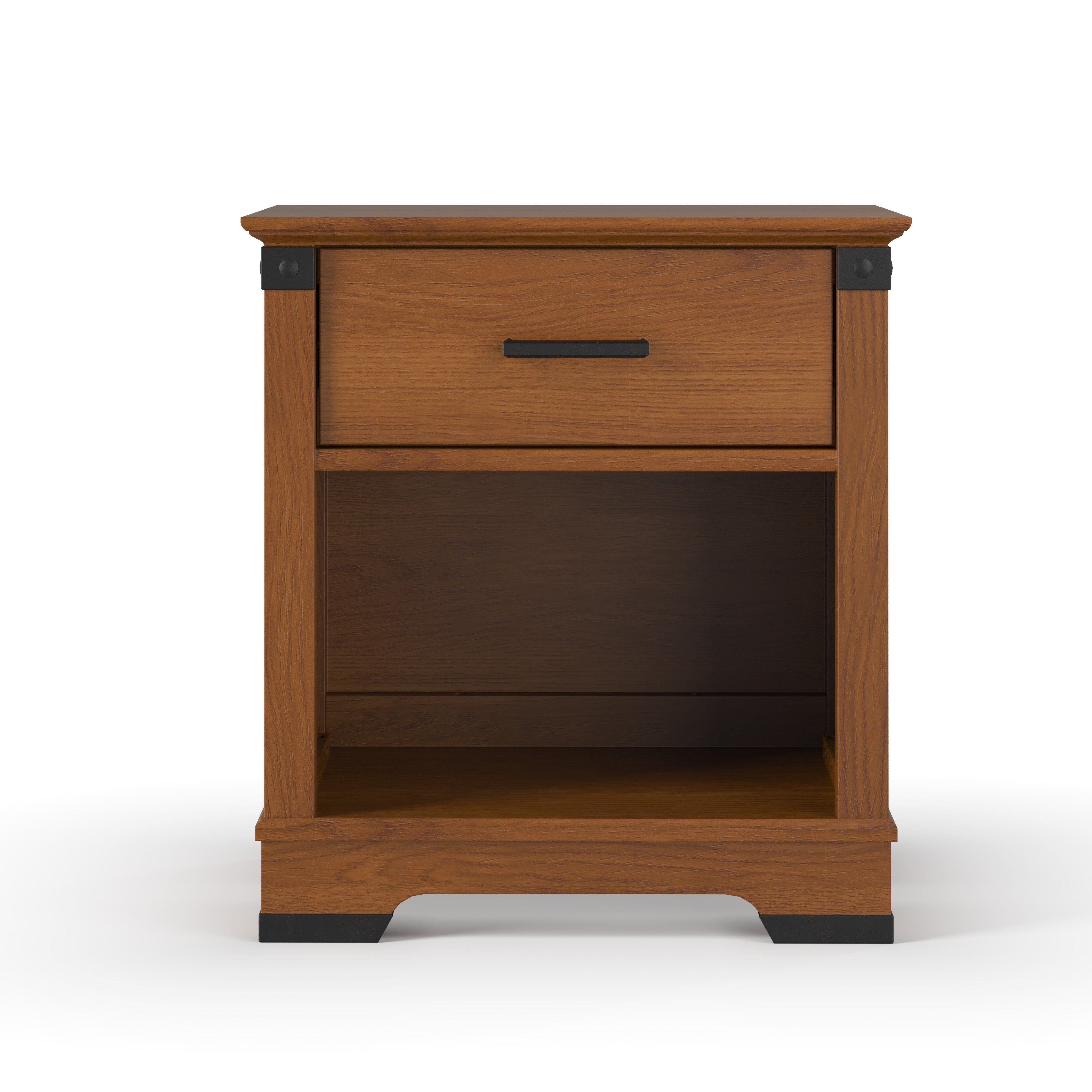Redmond Nightstand, Coach Cherry