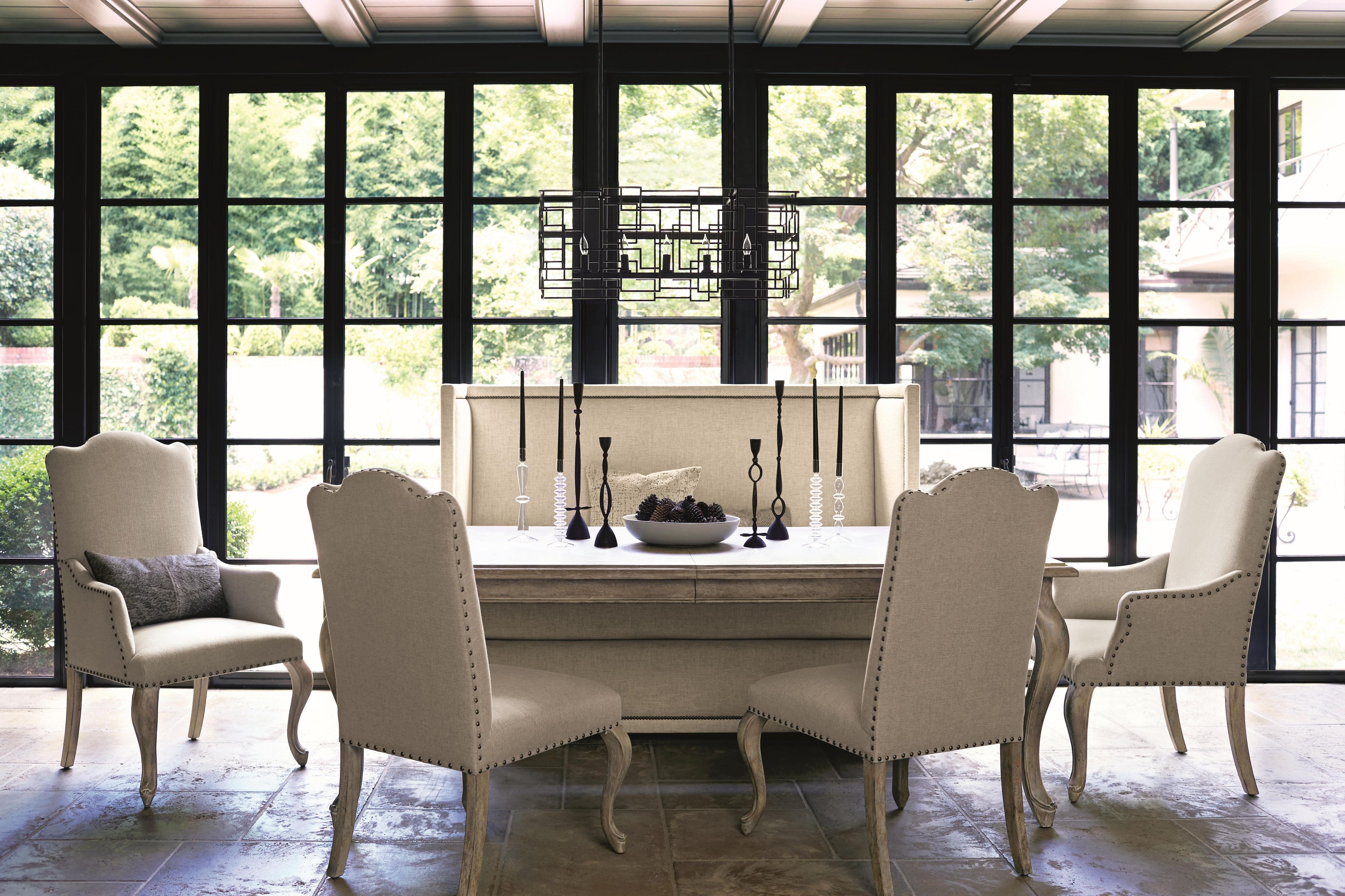 Bernhardt Marcourt Fabric Banquette