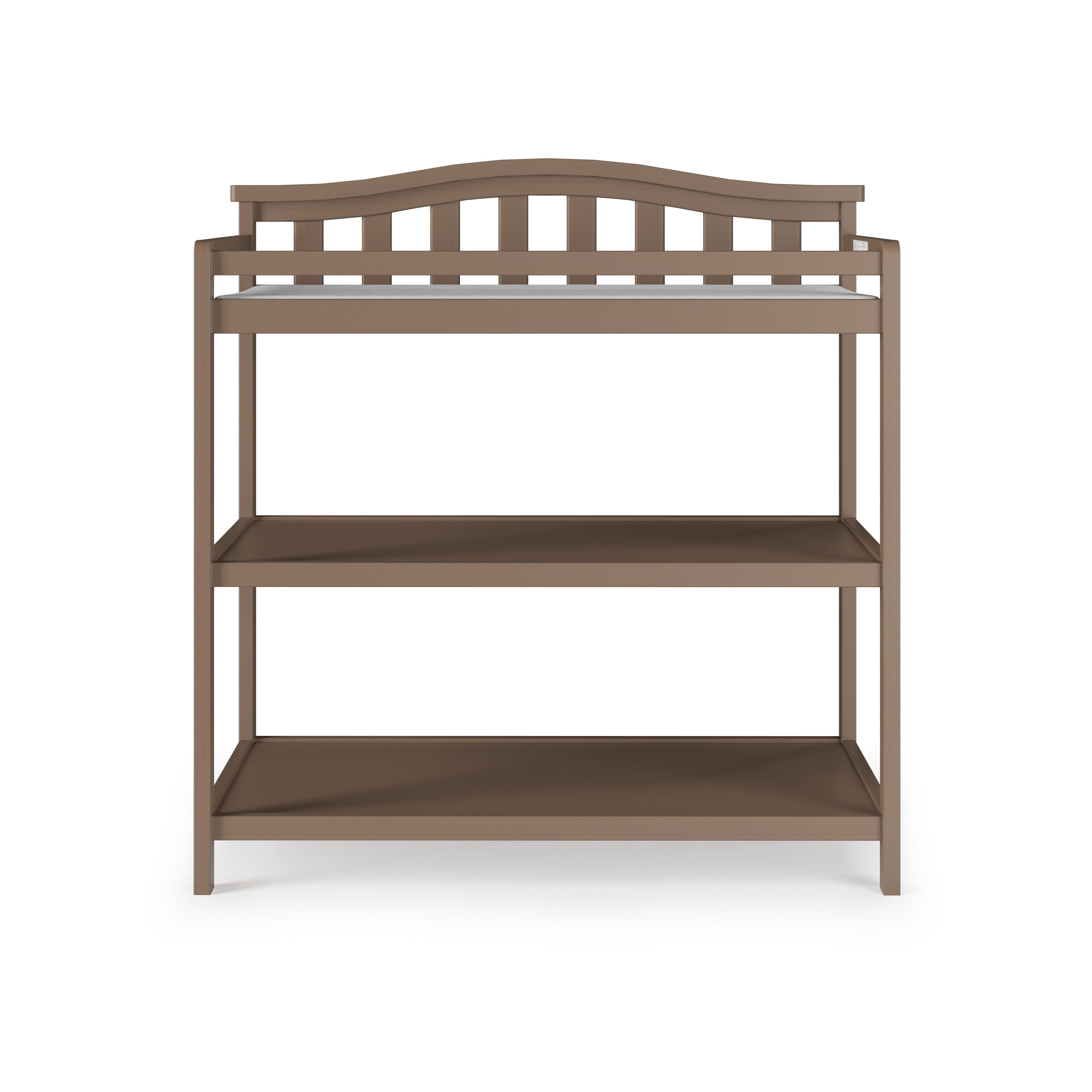 Arch Top Baby Changing Table - Dusty Heather