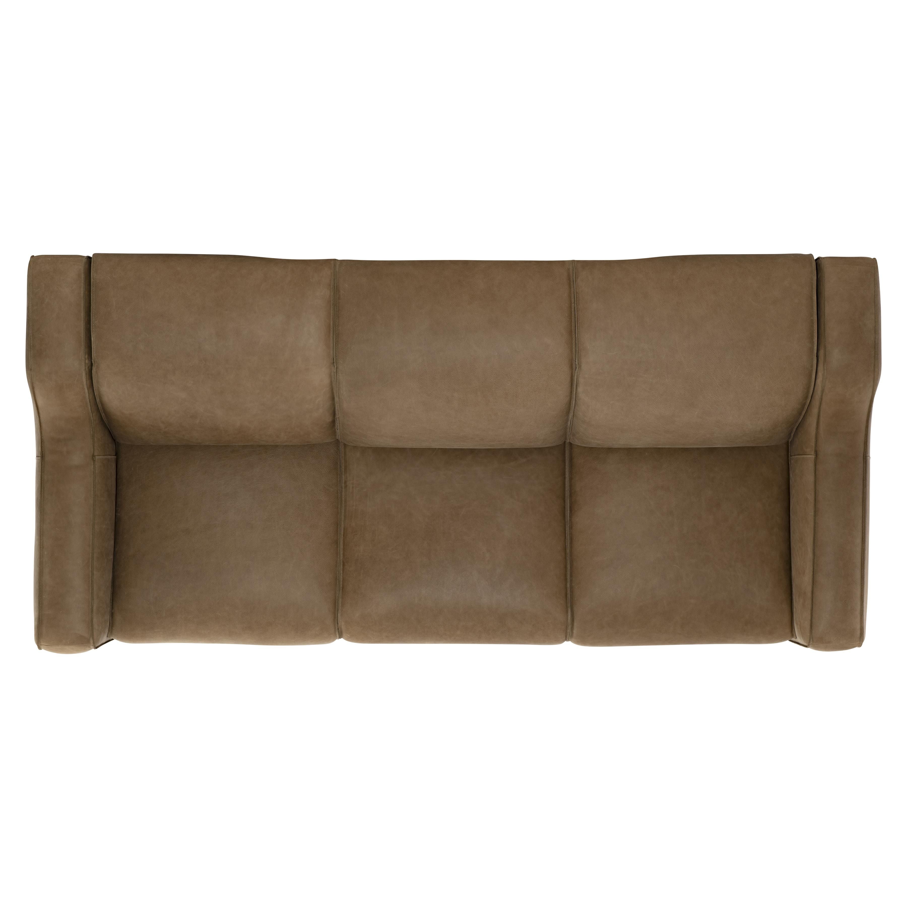 Bernhardt Flynn Leather Power Motion Sofa