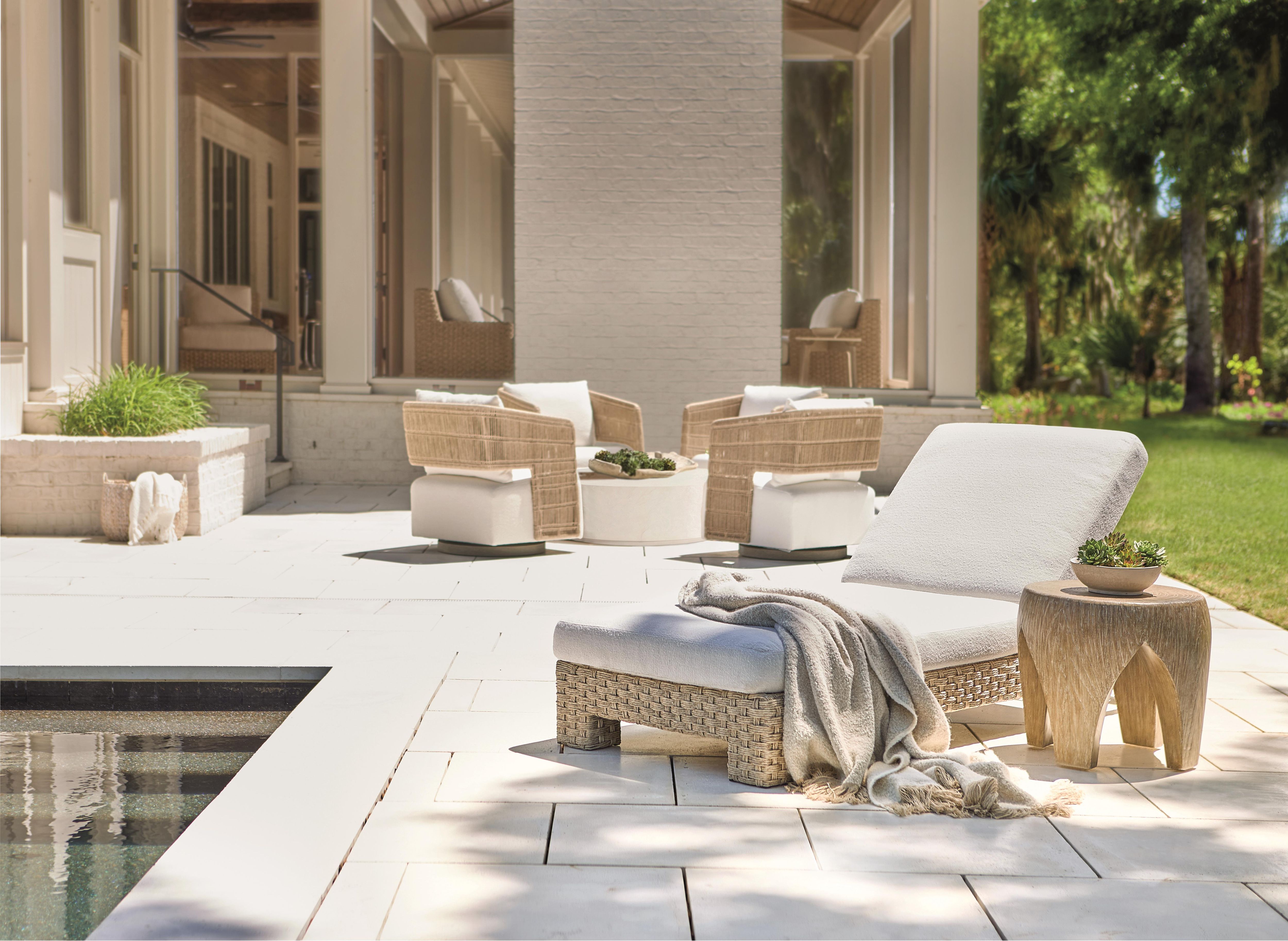 Bernhardt Neptune Outdoor Side Table