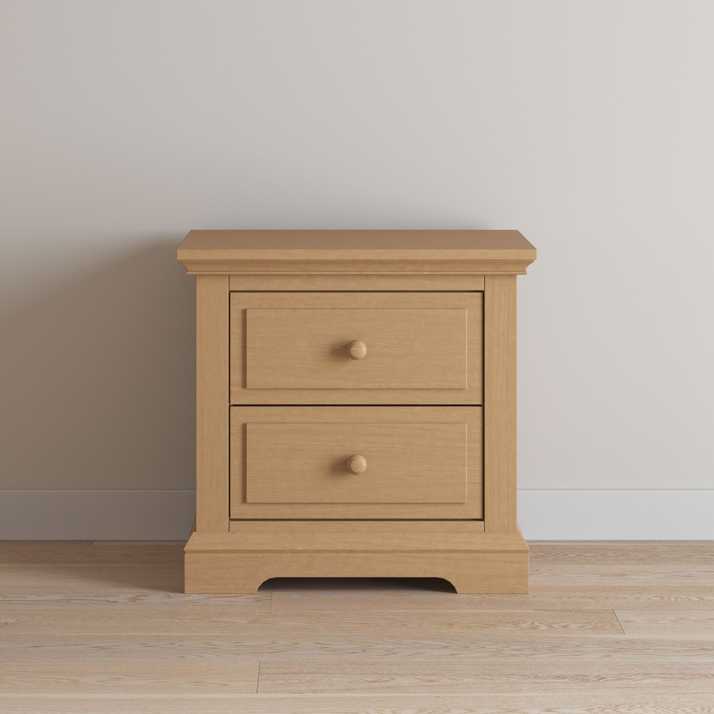 Jordyn Nightstand, Ready-to-assemble, Biscotti