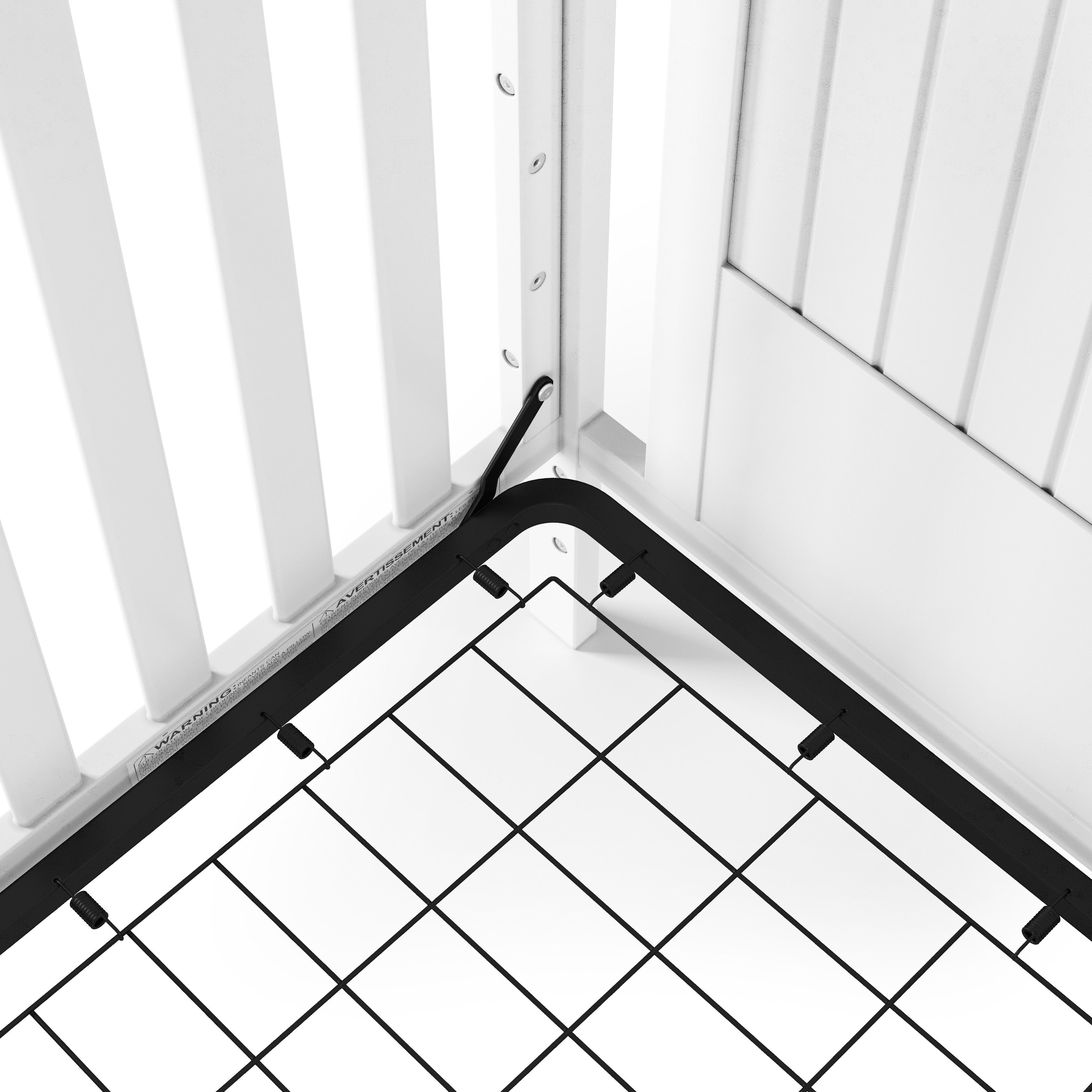 Scout 4-in-1 Convertible Crib, Matte White