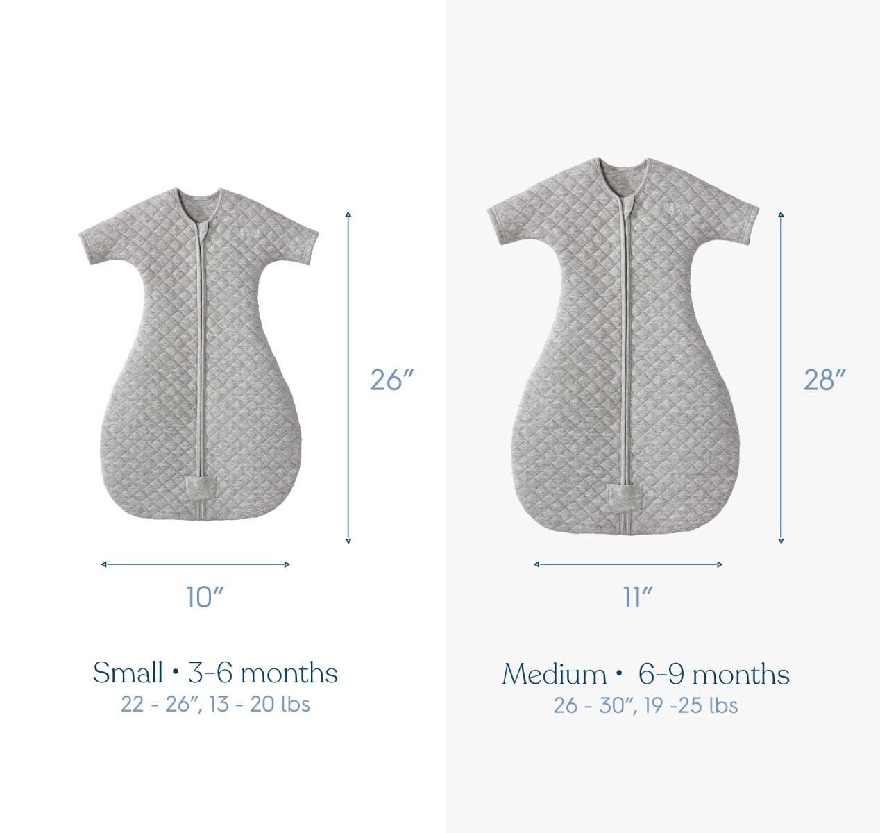 Easy Transition Sleepsack Tog 1.5 Transition Swaddle