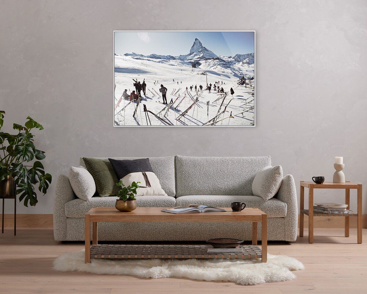 Zermatt Skiing I By Slim Aarons