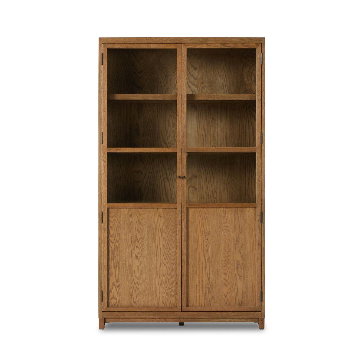 Millie Panel And Glass Door Cabinet