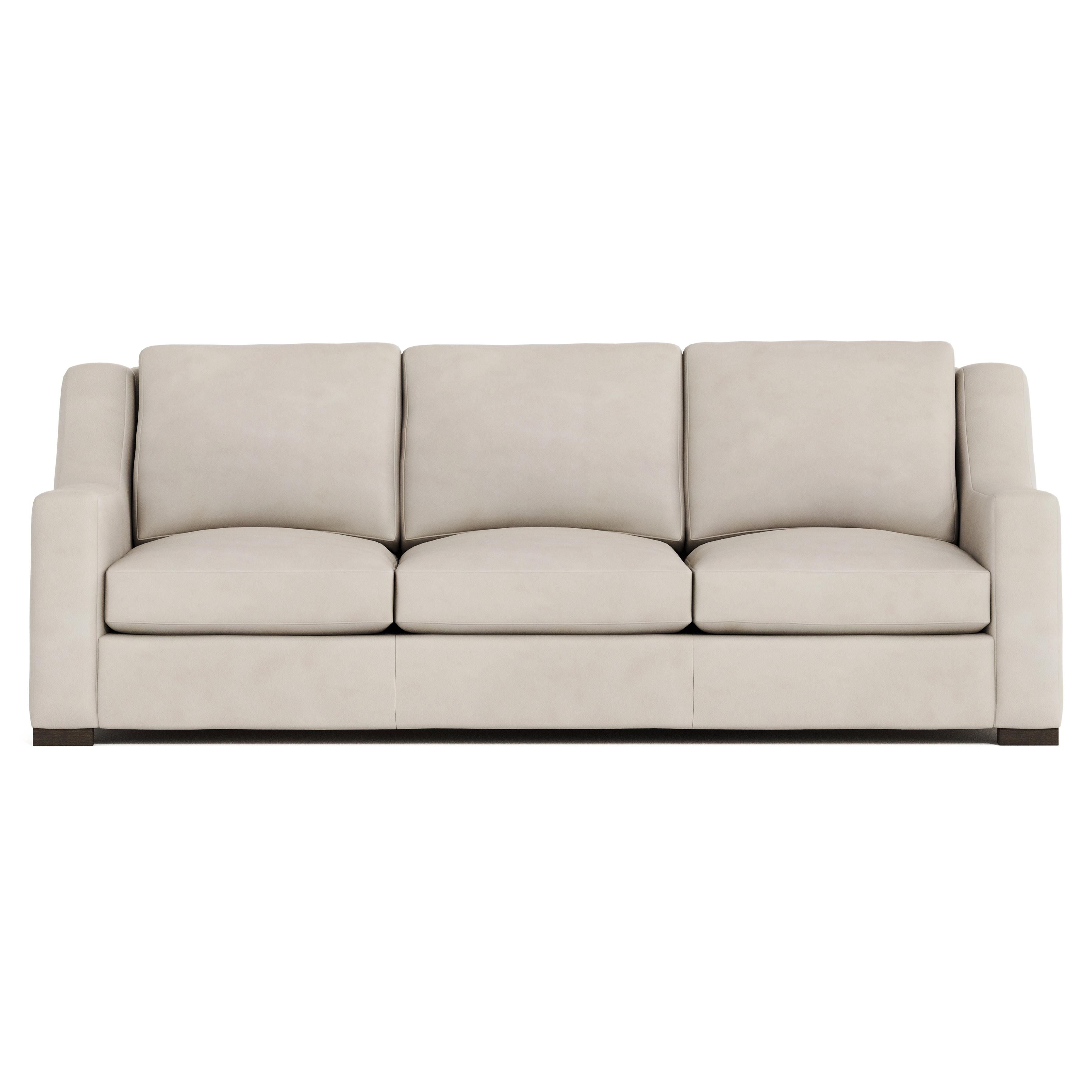 Bernhardt Furniture Germain Leather Sofa