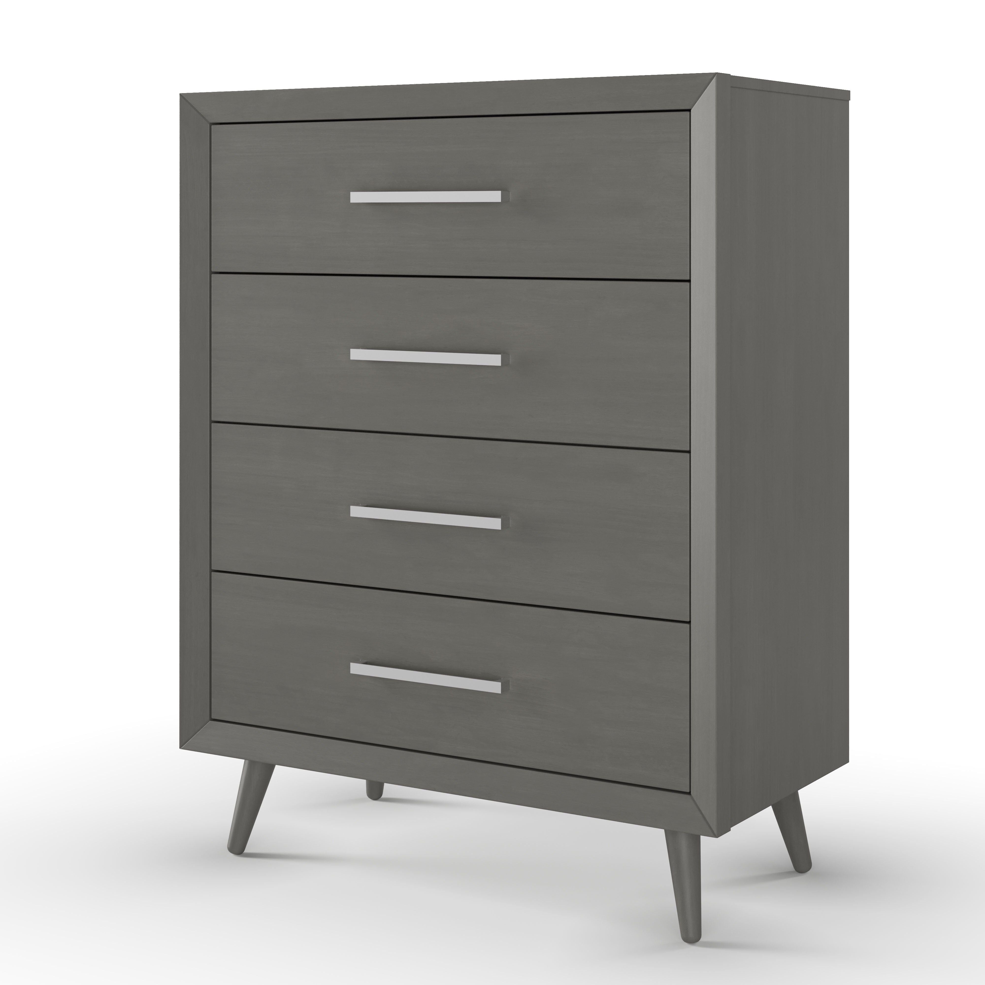 Cranbrook 4 Drawer Chest, Lunar Gray