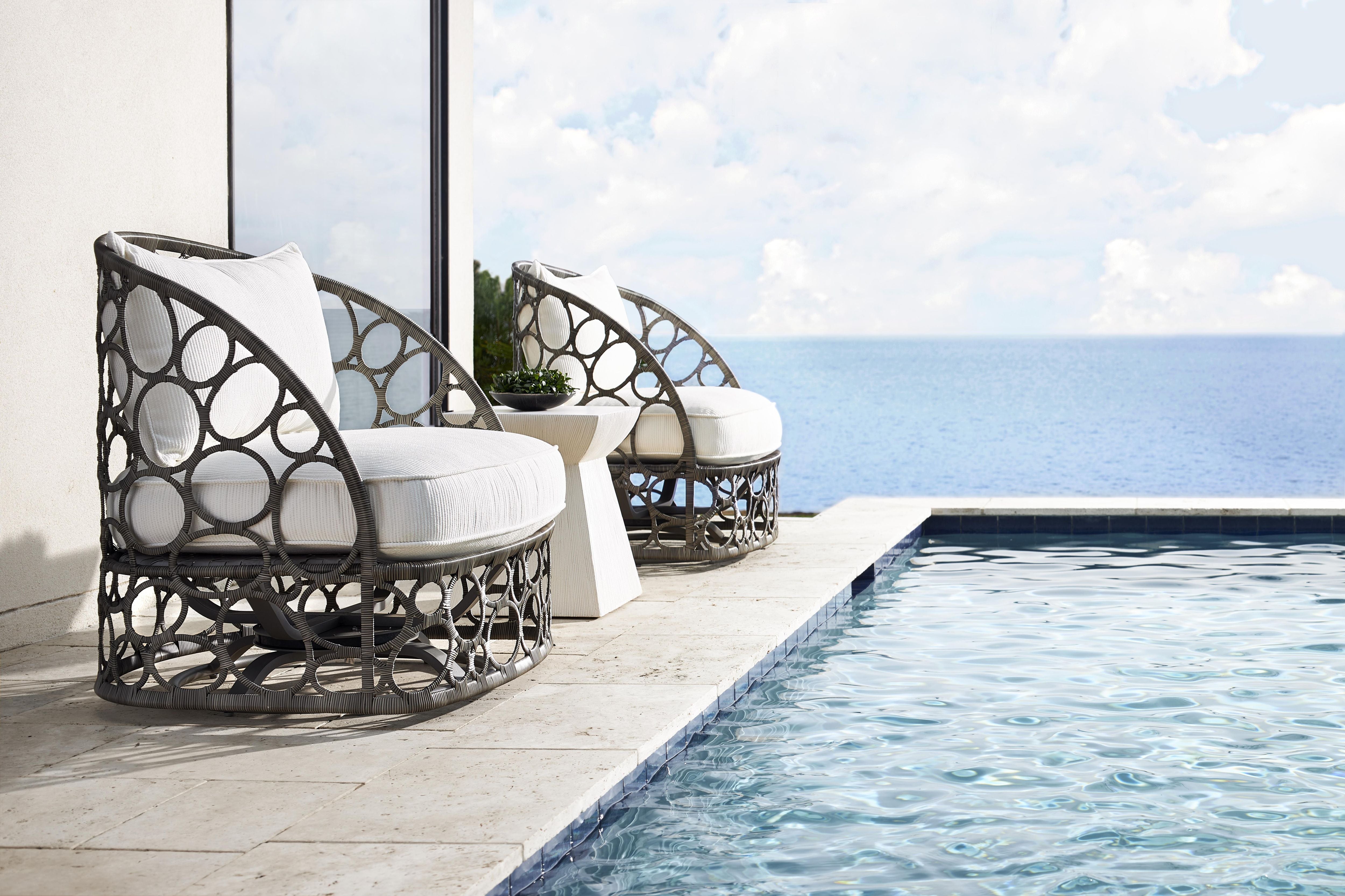 Bernhardt Furniture – Bali Outdoor Swivel Chair
