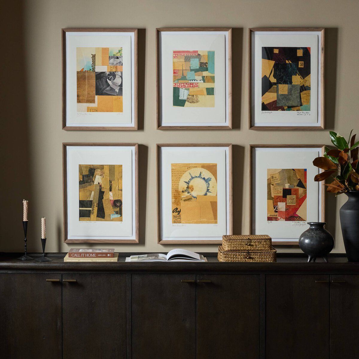 Continental Ephemera Set Of 6 By Kurt Schwitters