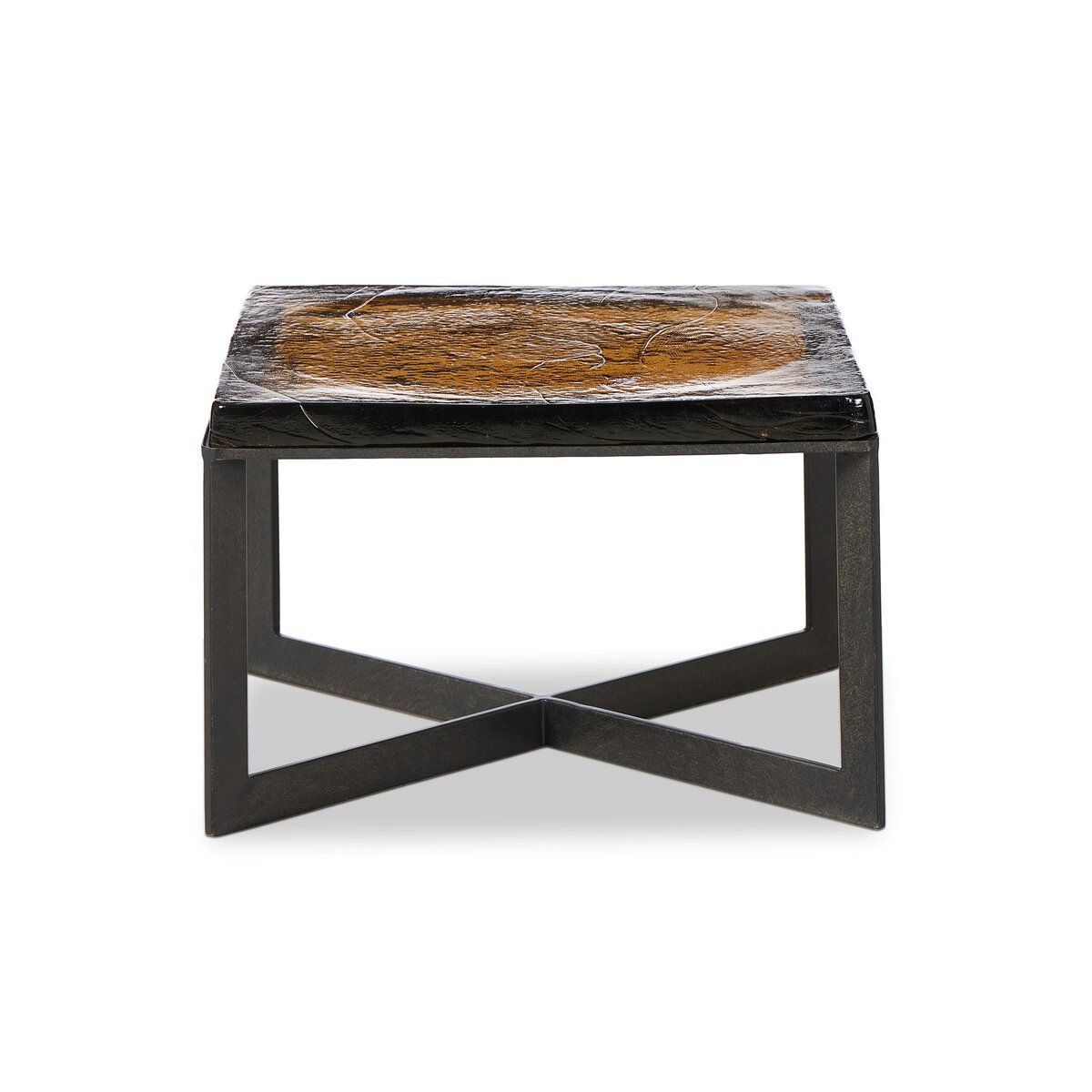Lennie Cast Glass Bunching Table