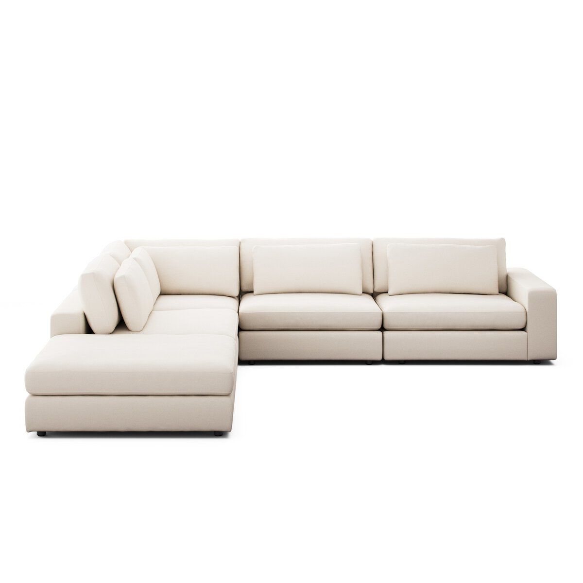 Bloor 4-piece Sectional W/ Ottoman