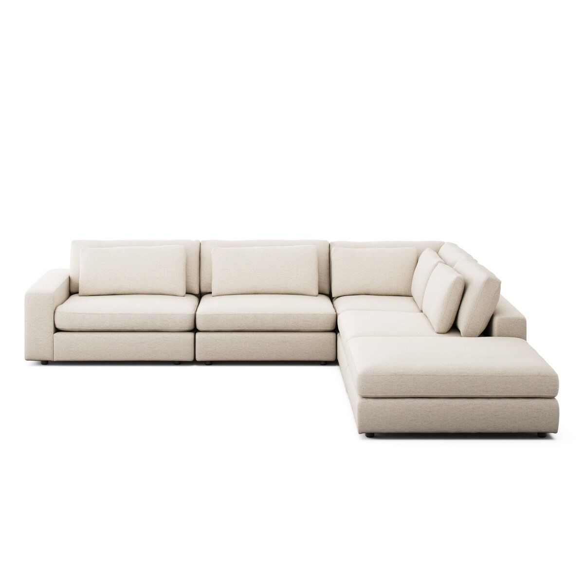 Bloor 4-piece Sectional W/ Ottoman