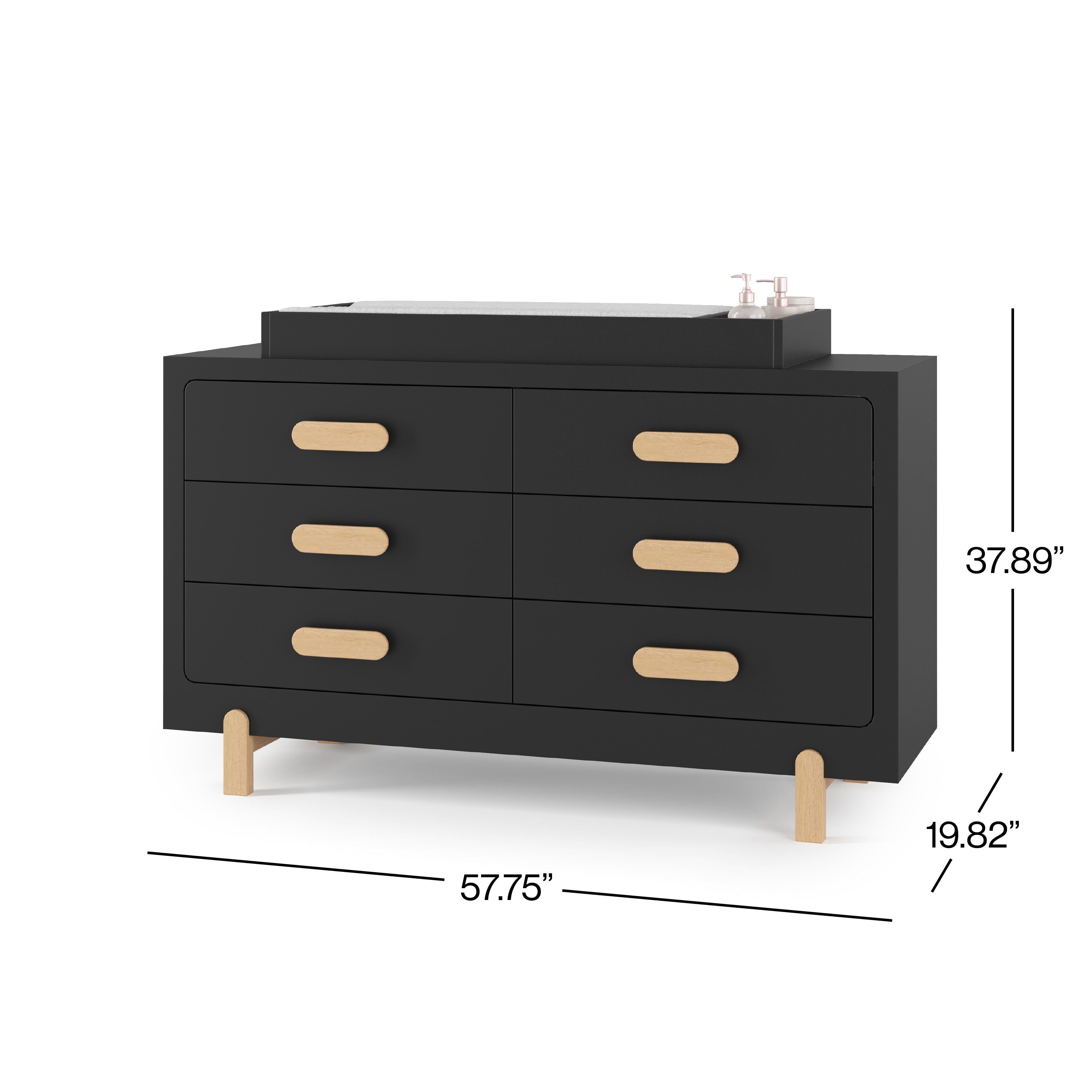 Legacy Changing Table Topper, Caviar Black