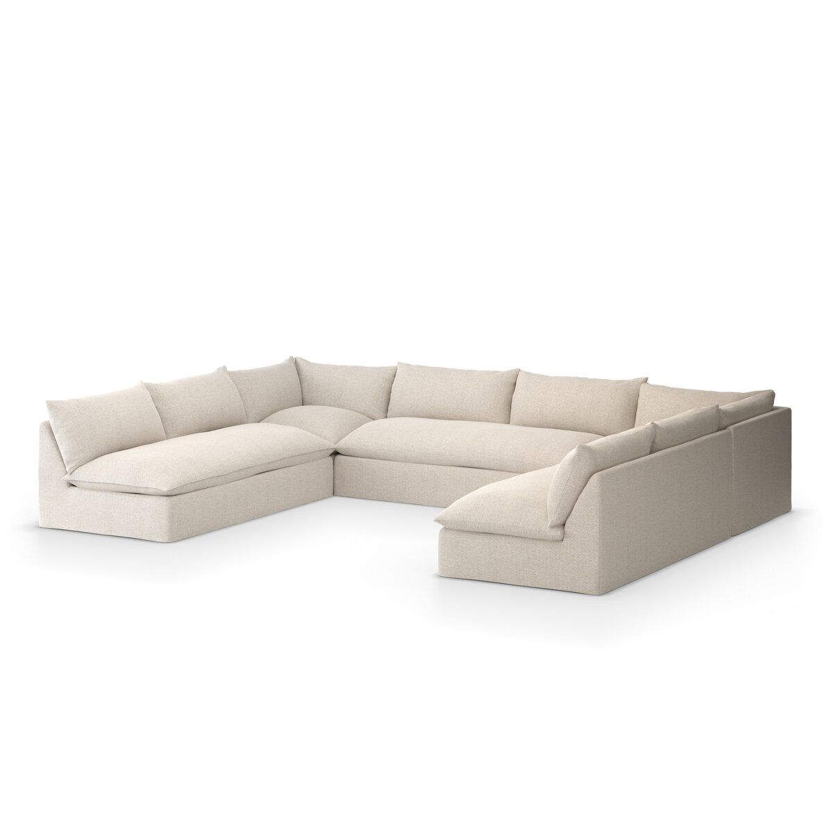 Grant Outdoor 5-piece Sectional