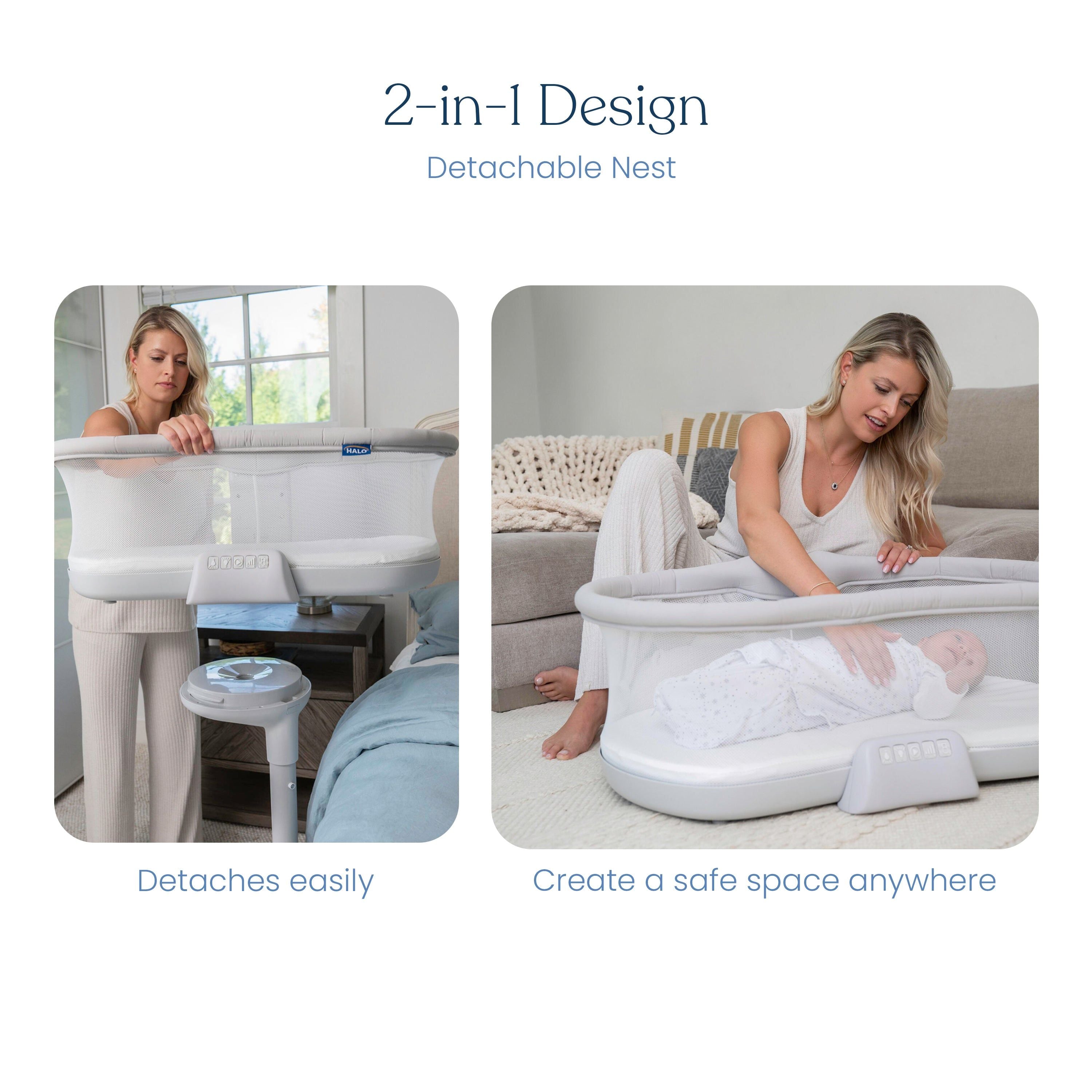 Bassinest® Soothing Swivel Sleeper 3.0 Bassinet