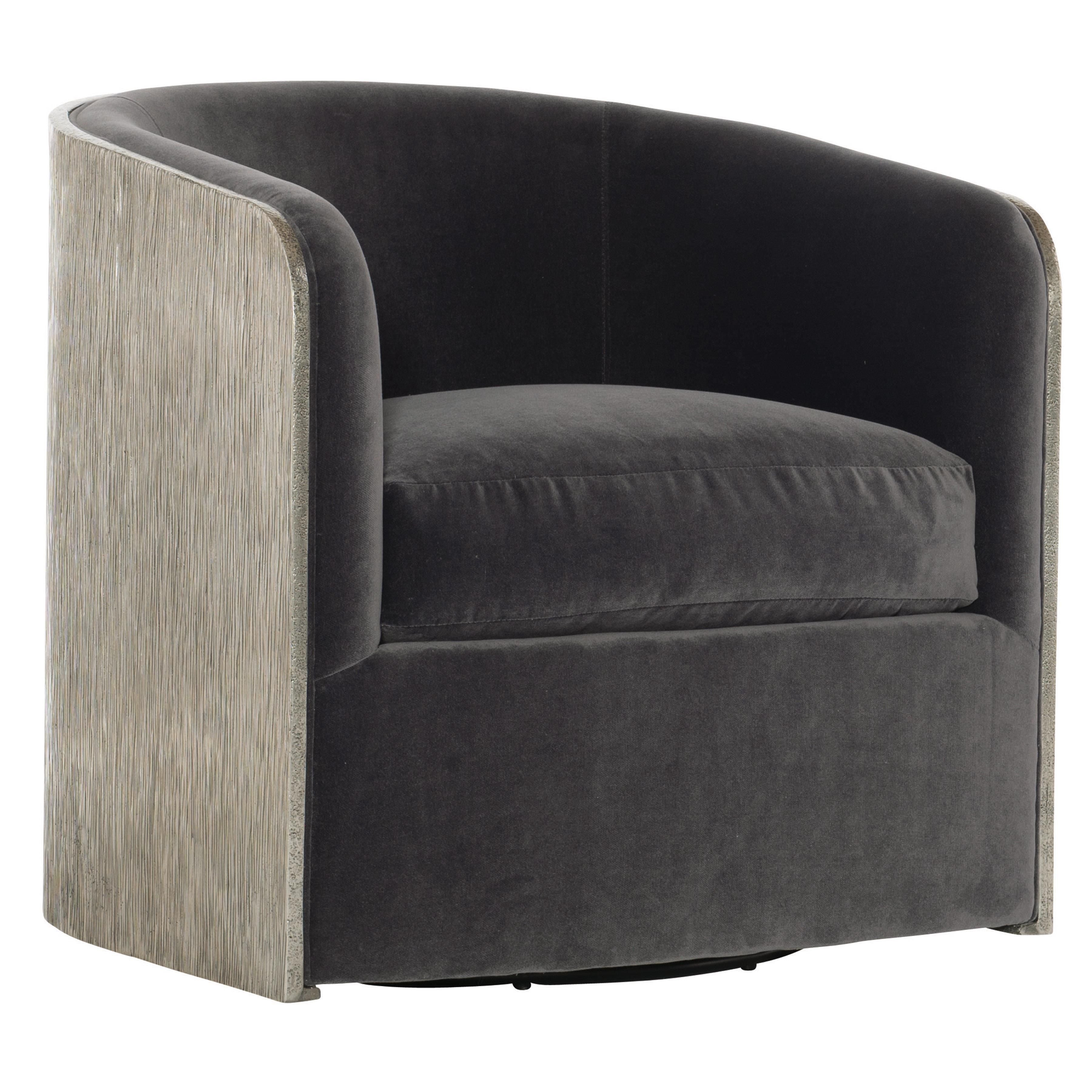 Bernhardt Furniture – Eliot Fabric Swivel Chair