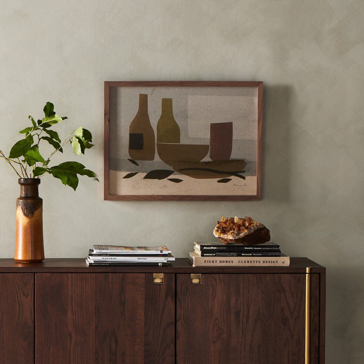 Wine And Olives By Dan Hobday