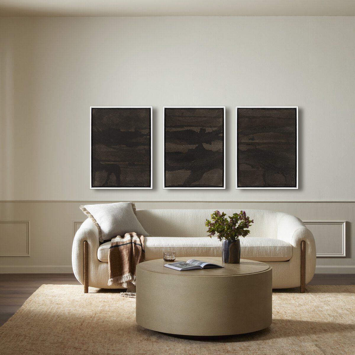 Liminal Space Triptych By Brooke Noel Morgan