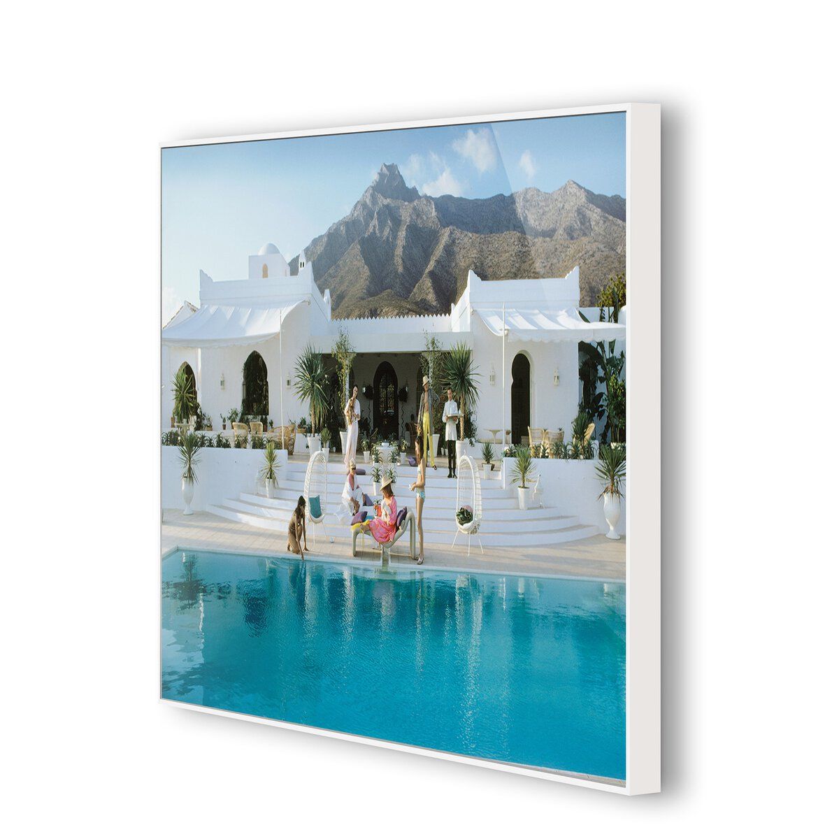 Pool At El Venerol By Slim Aarons