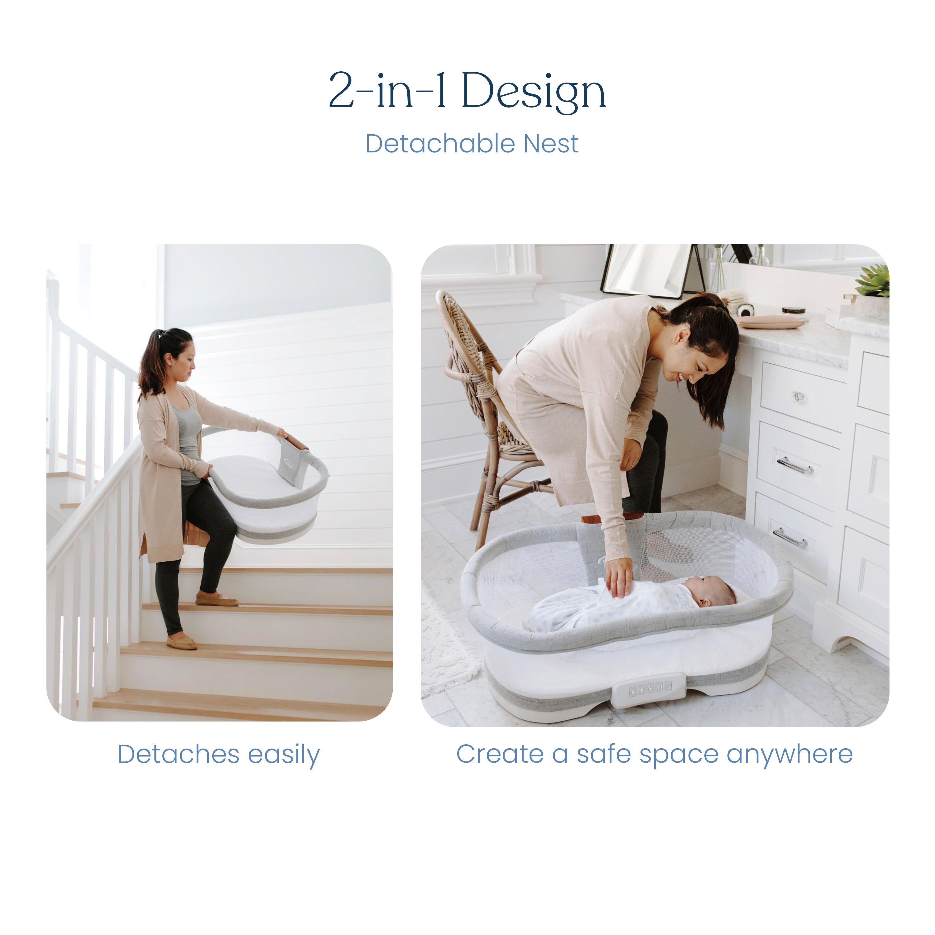 Bassinest® Luxe Swivel Sleeper Bassinet