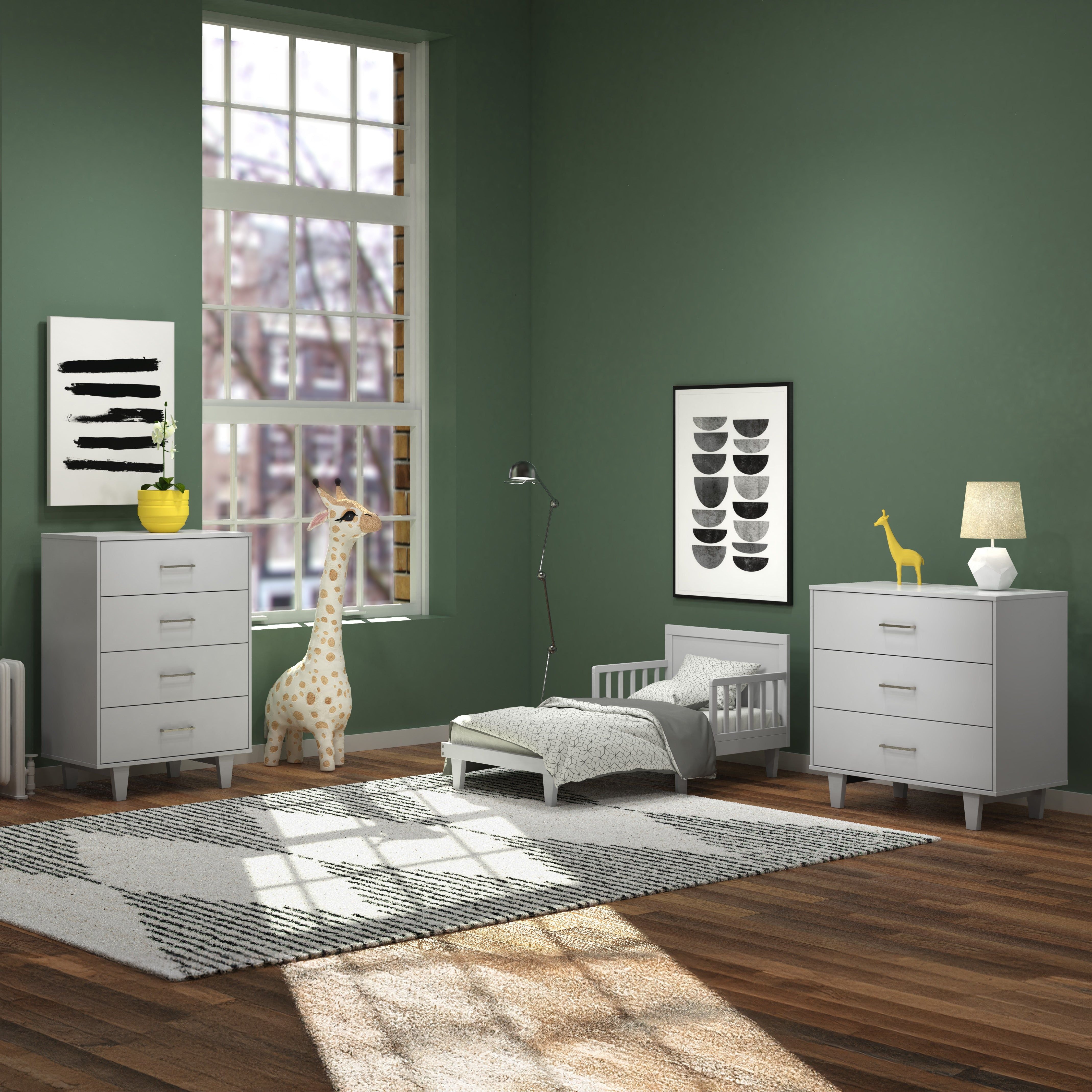 Tremont 4 Drawer Chest, Gentle Gray