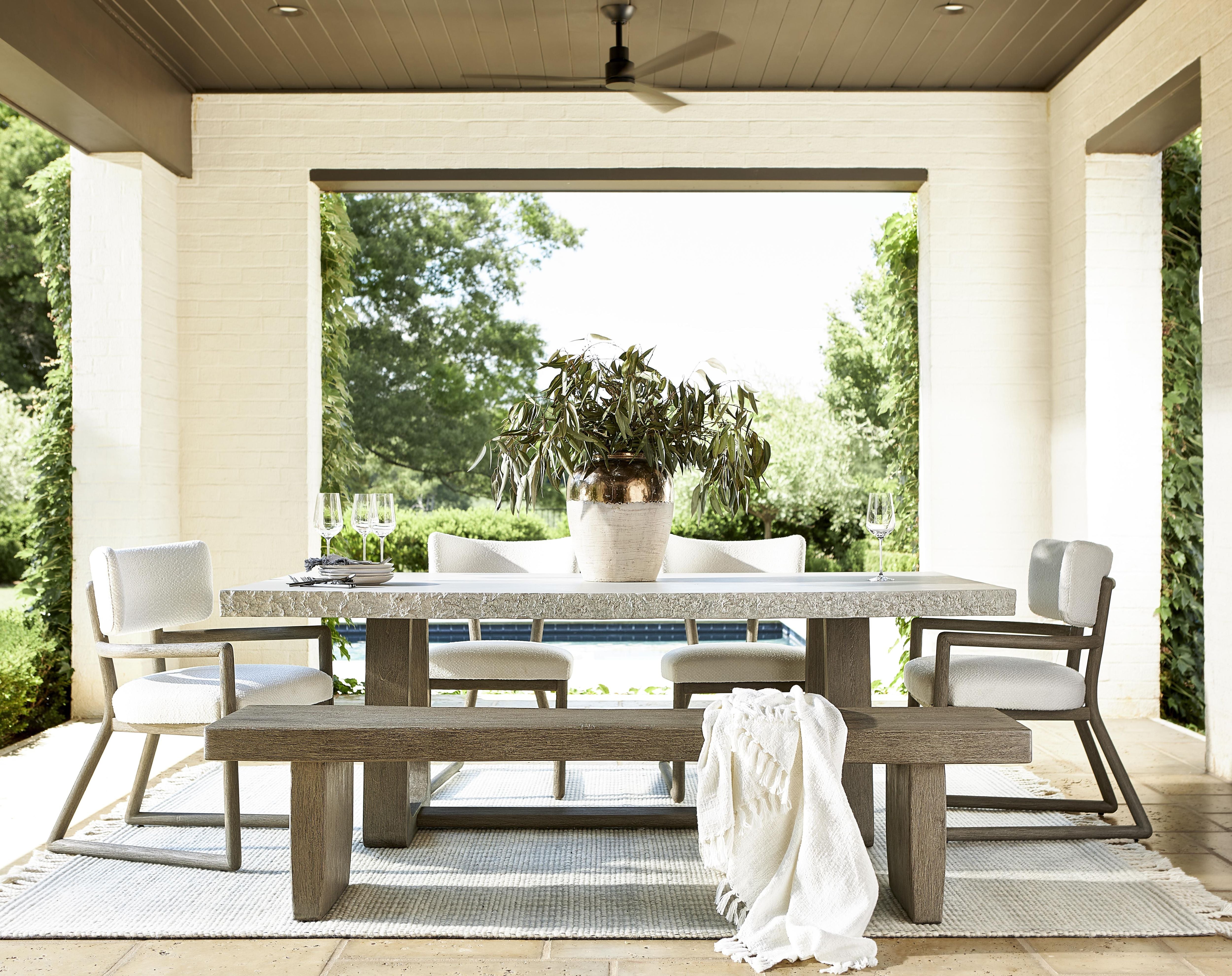 Bernhardt Kona Outdoor Bench