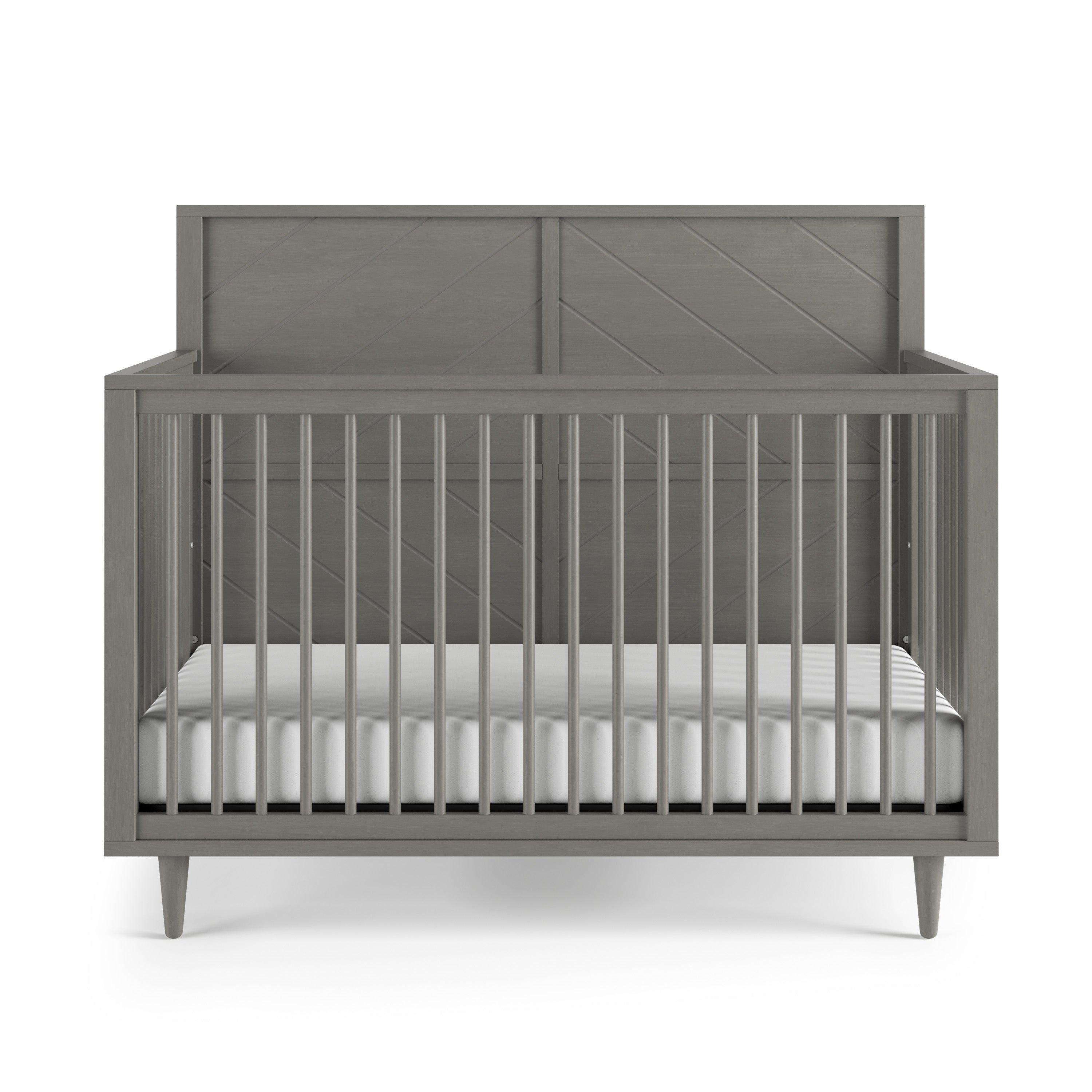 Surrey Hill 4-in-1 Convertible Crib, Lunar Gray