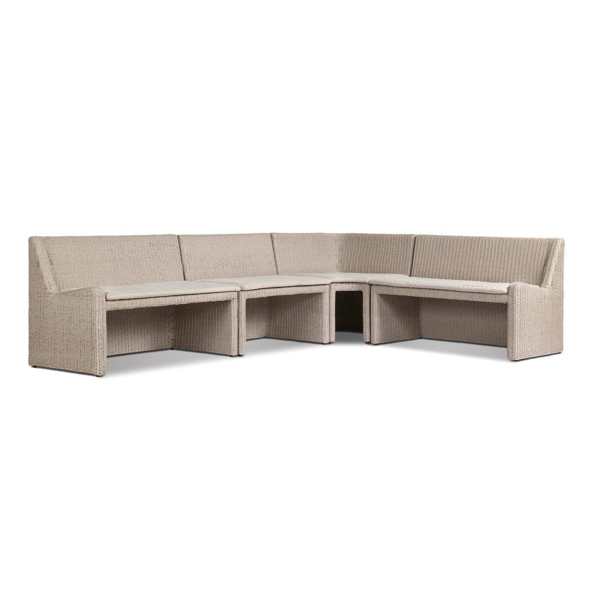 Senna Outdoor Dining Banquette L-shape