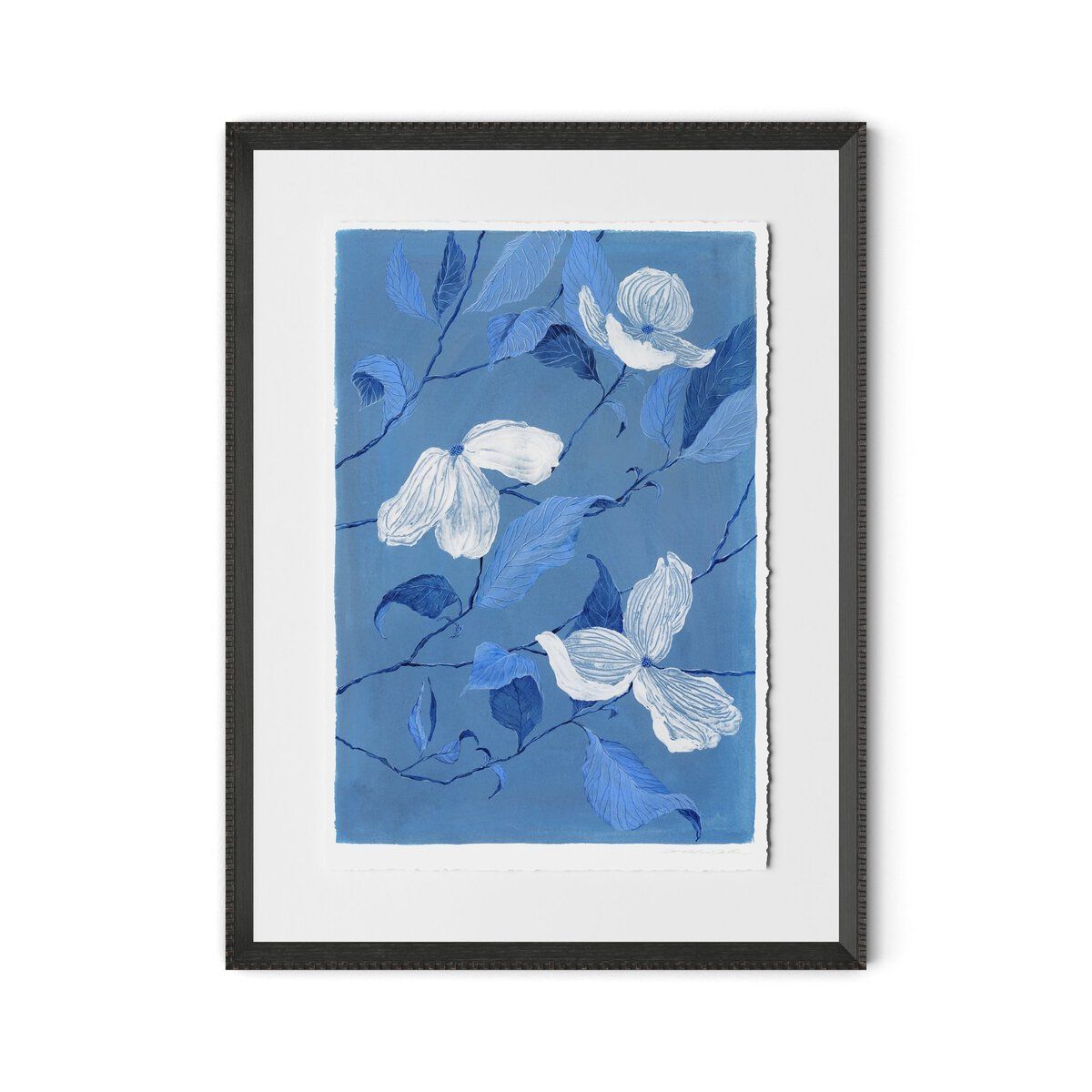 Blue Dogwood By Laurel-dawn Latshaw