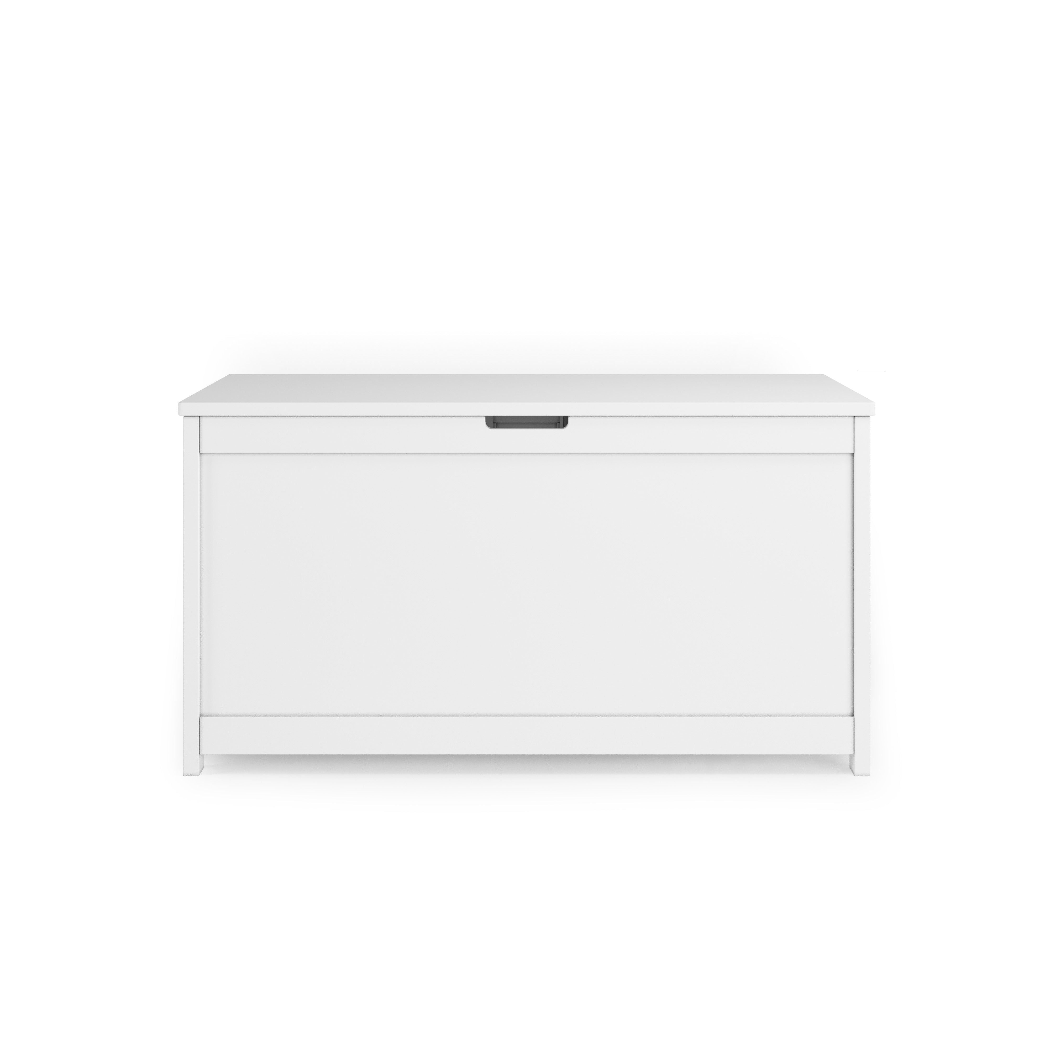 Harmony 33" Kids Toy Box, Matte White