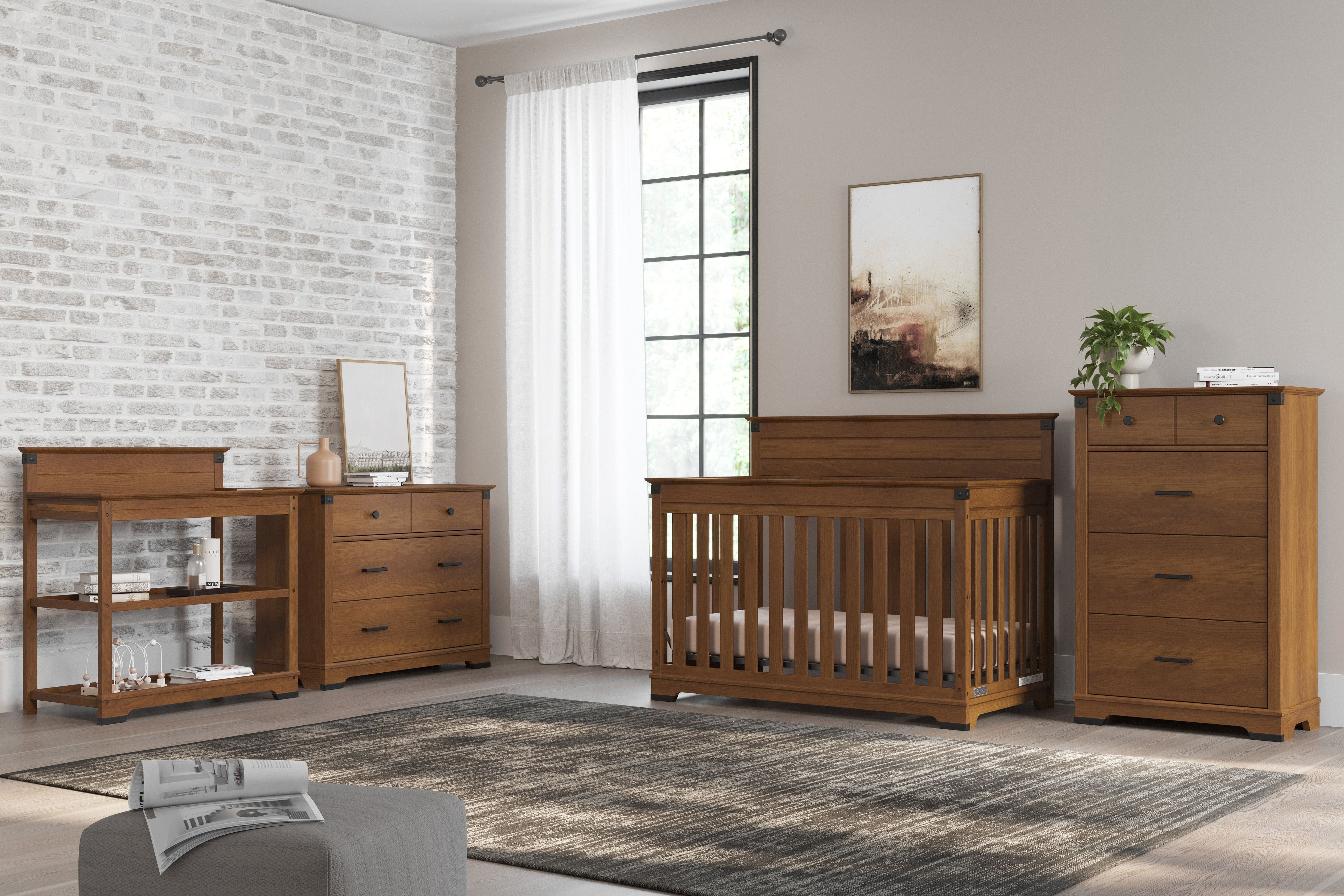 Redmond 4 Drawer Chest, Coach Cherry