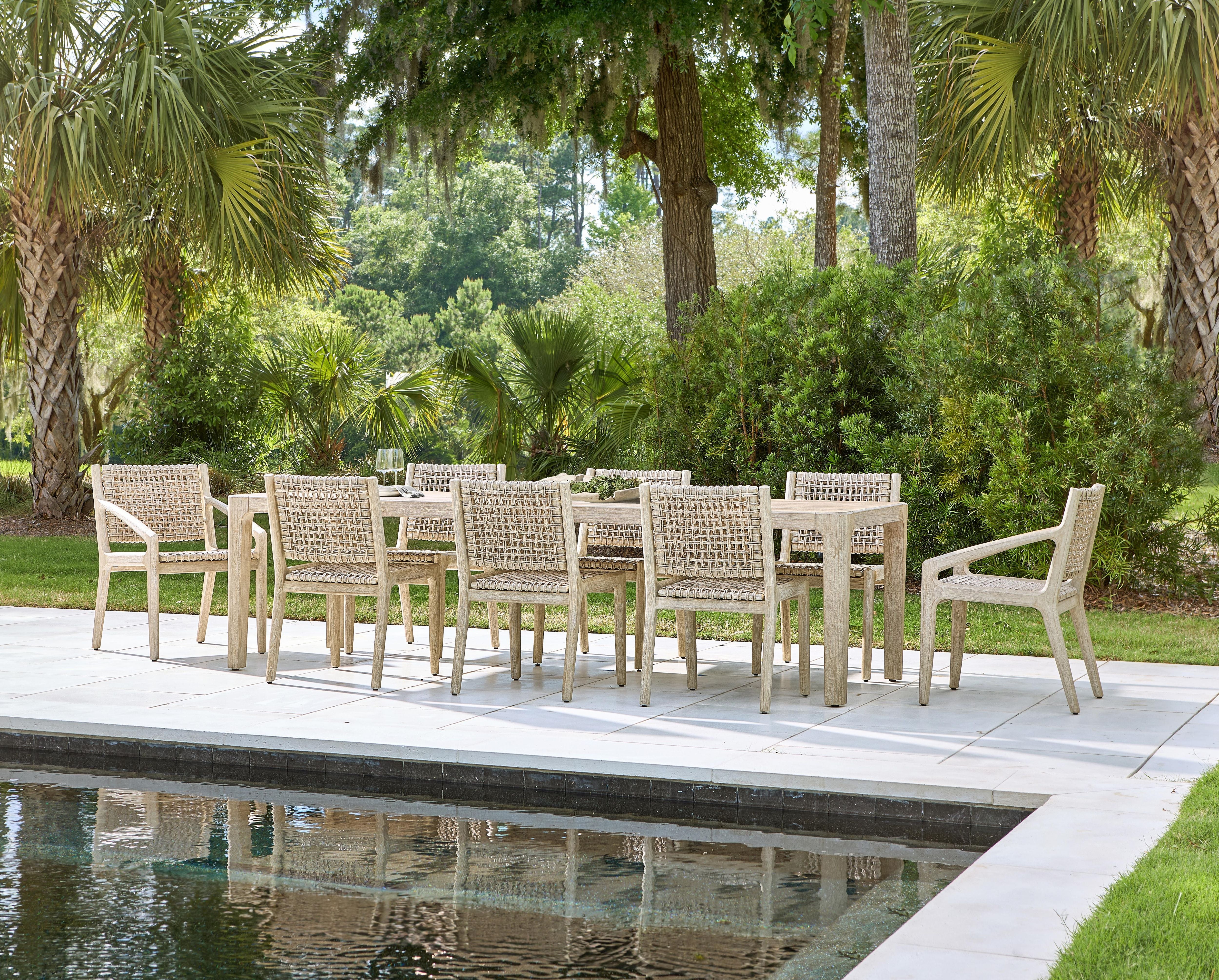 Bernhardt Edenton Outdoor Dining Table 108"