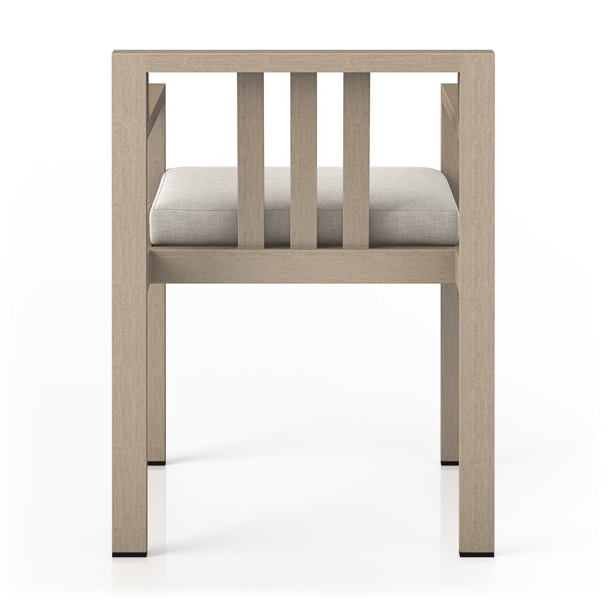 Monterey Outdoor Dining Armchair, Washed Brown