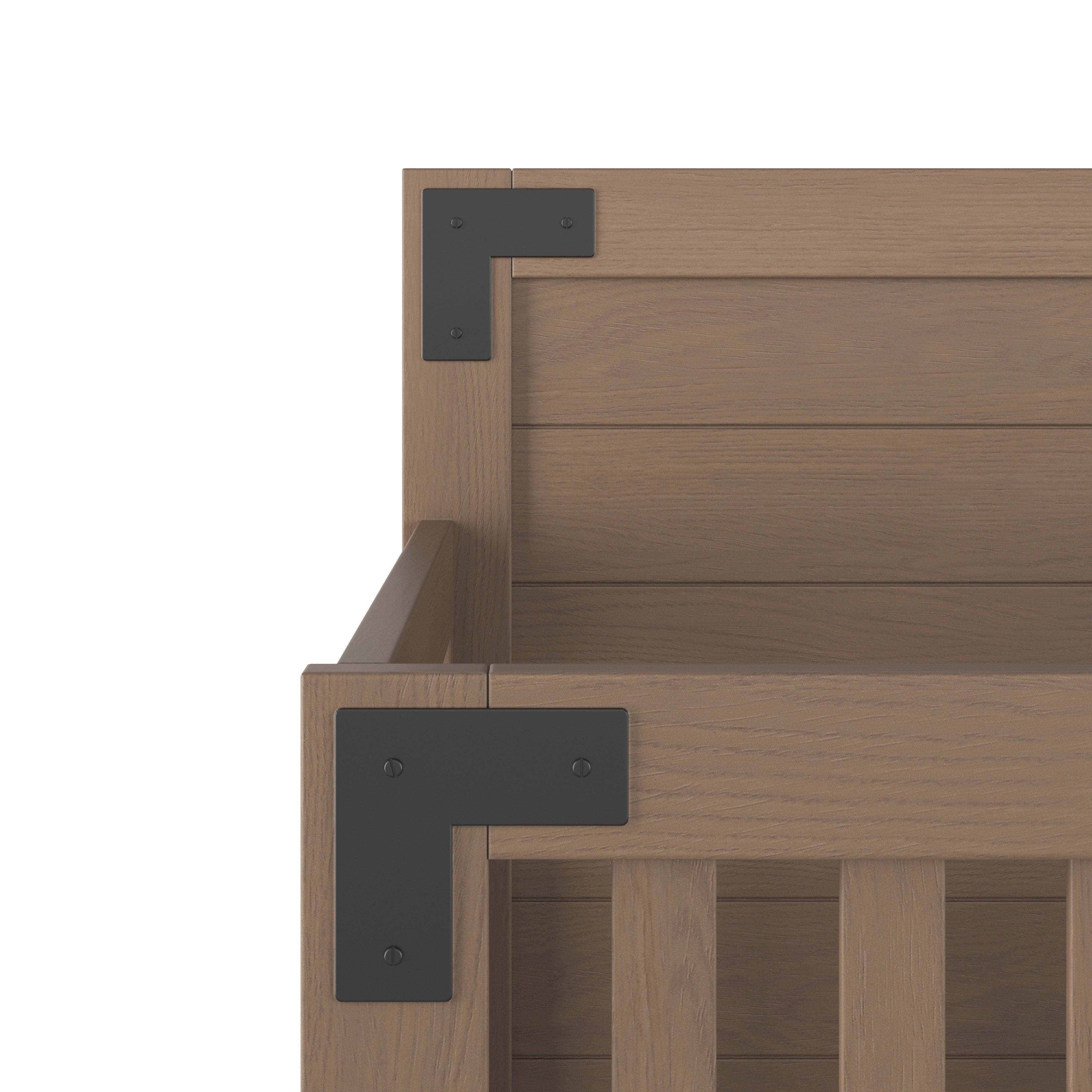 Lucas 4-in-1 Convertible Crib, Dusty Heather