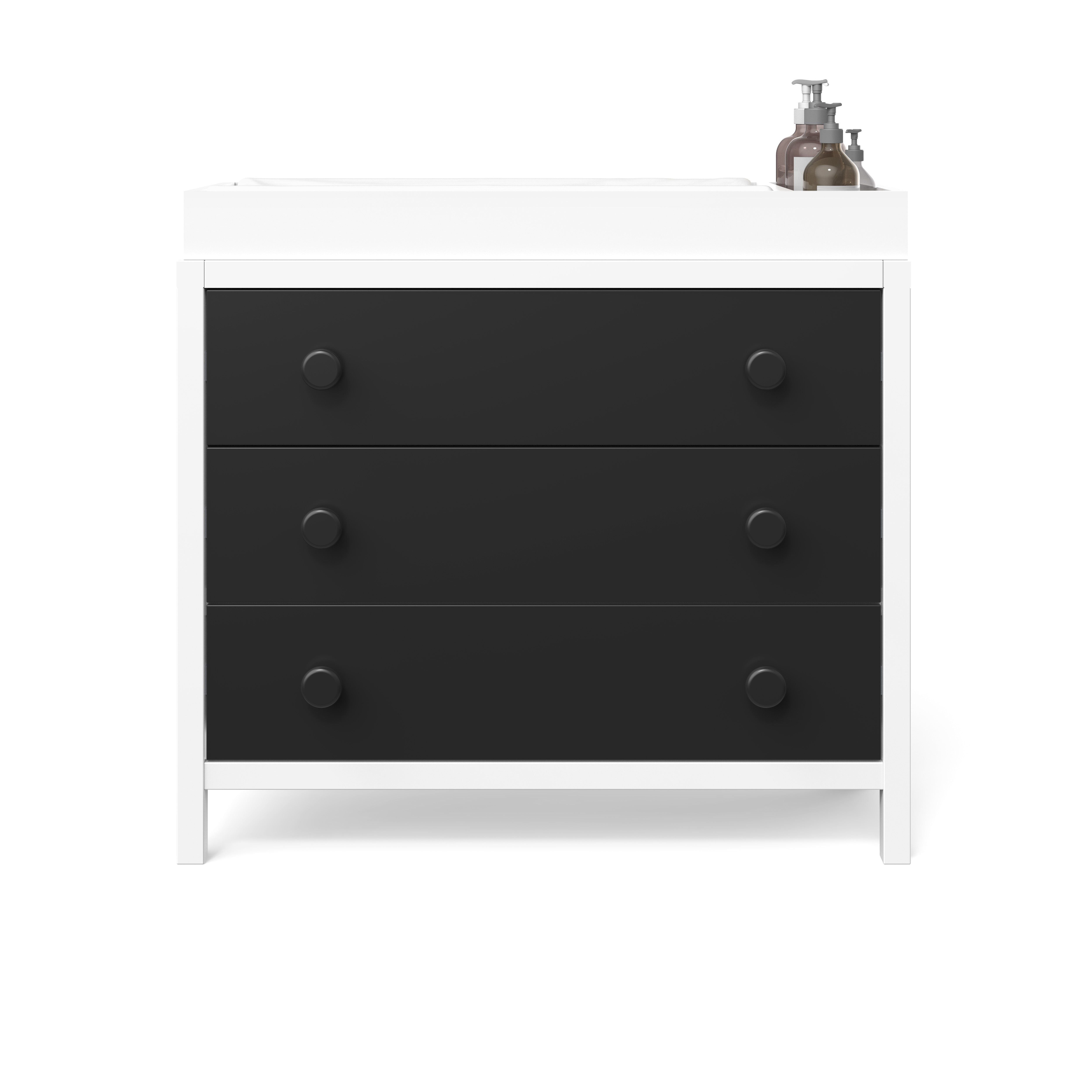 Universal Changing Table Topper Lunar Gray