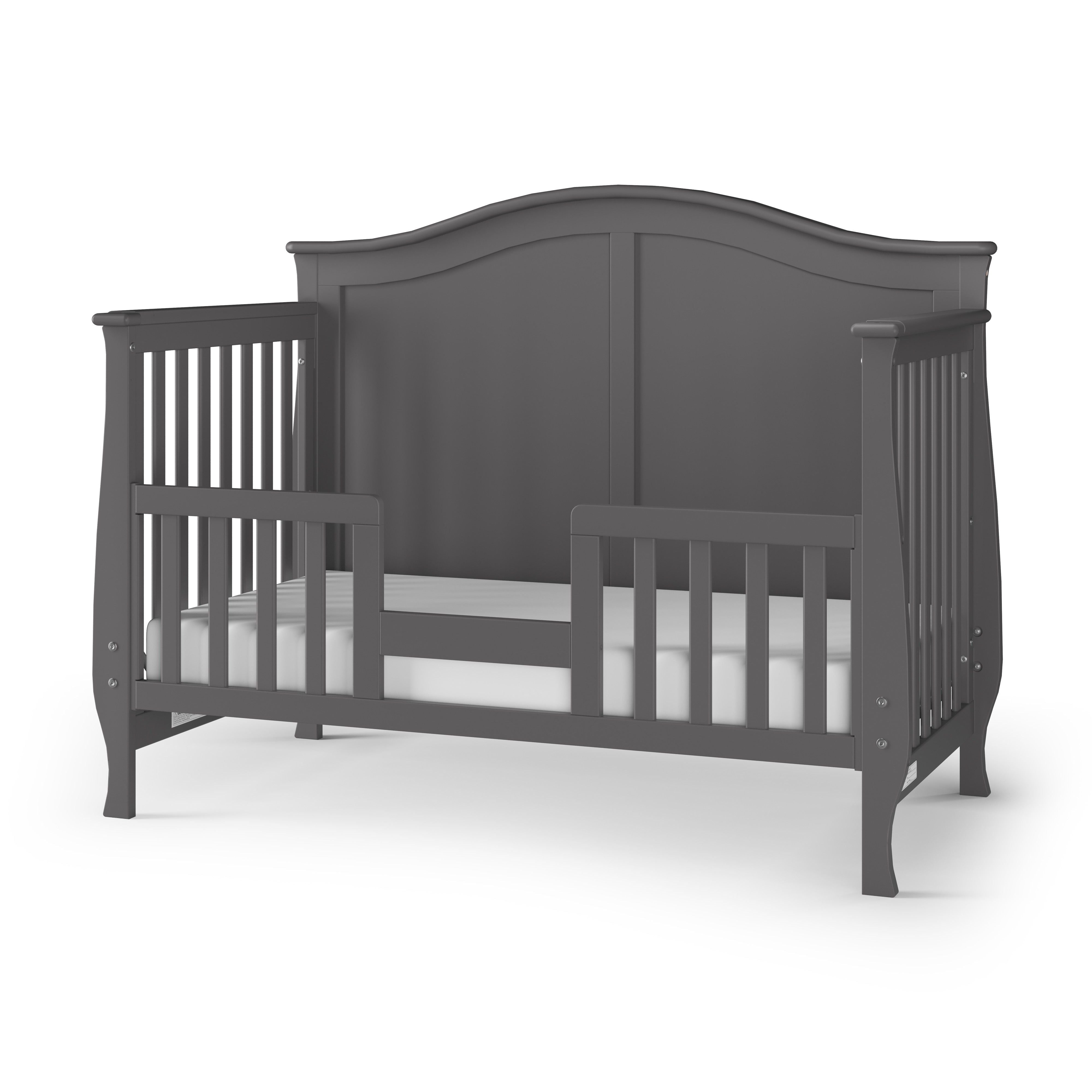 Camden 4-in-1 Convertible Crib, Cool Grey