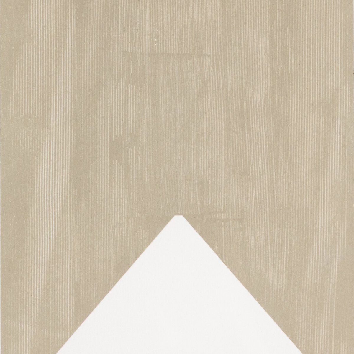 Triangle In Taupe By The Holly Collective