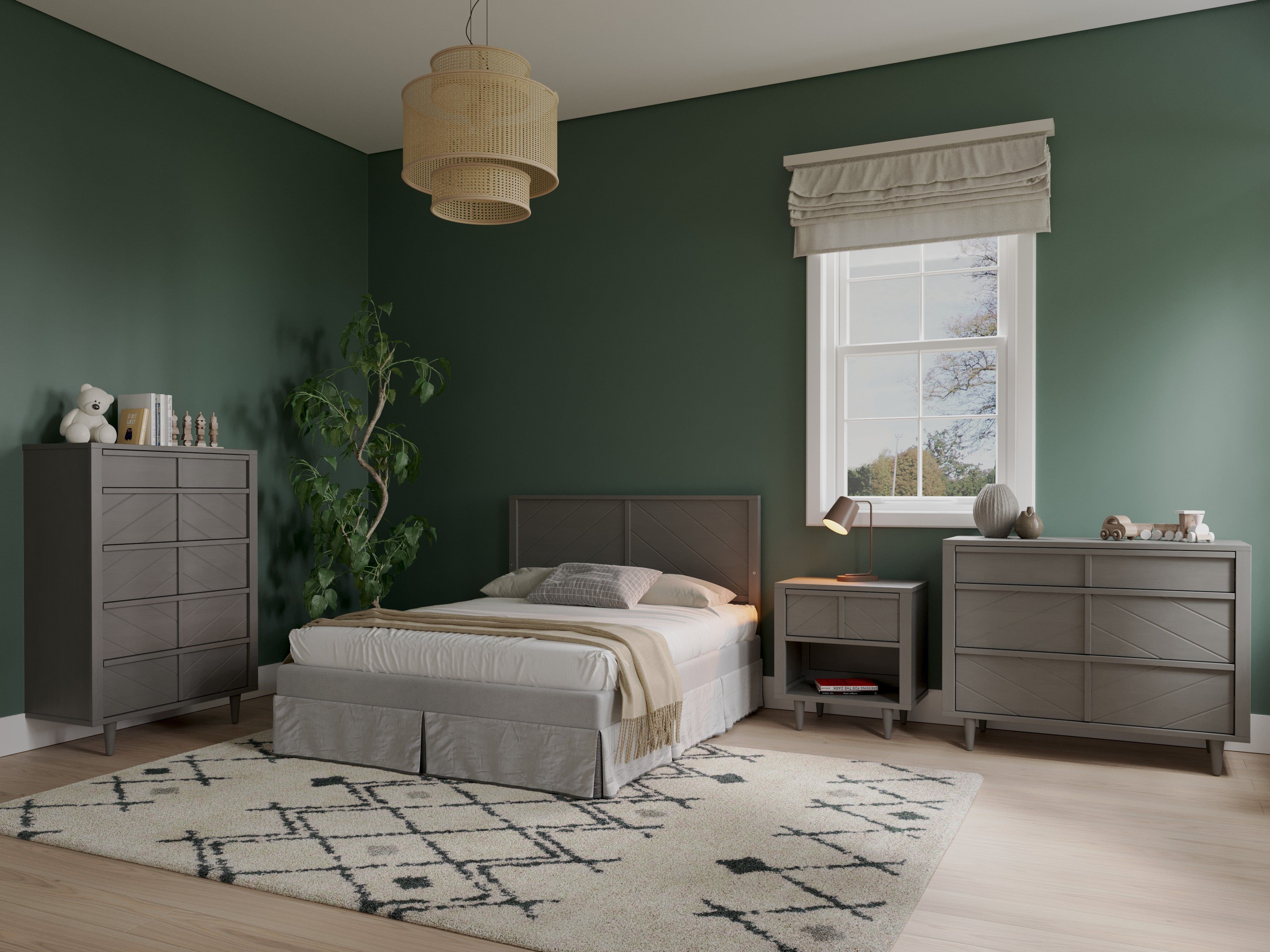Surrey Hill Nightstand Lunar Gray