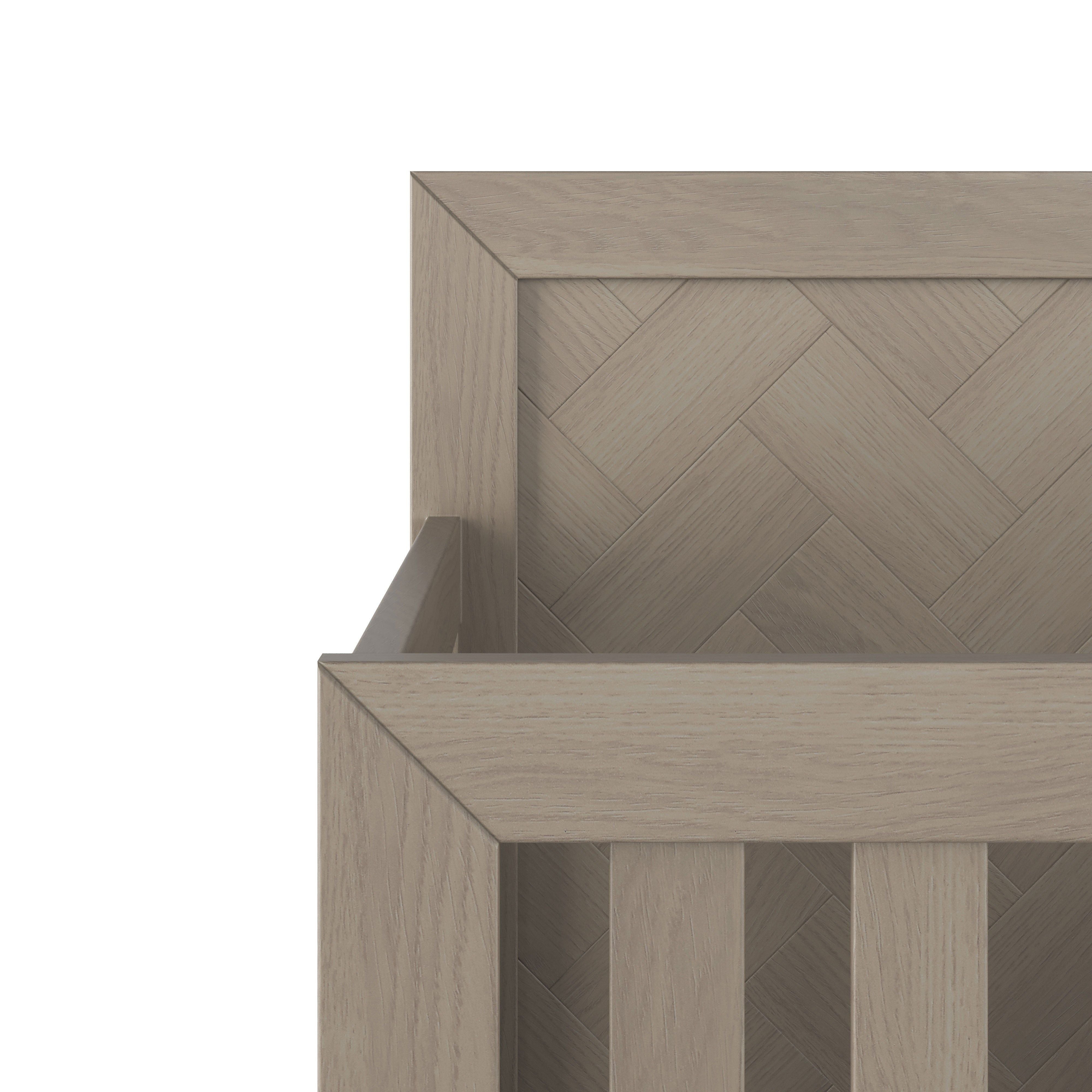 Kieran 4-in-1 Convertible Crib, Crescent Gray