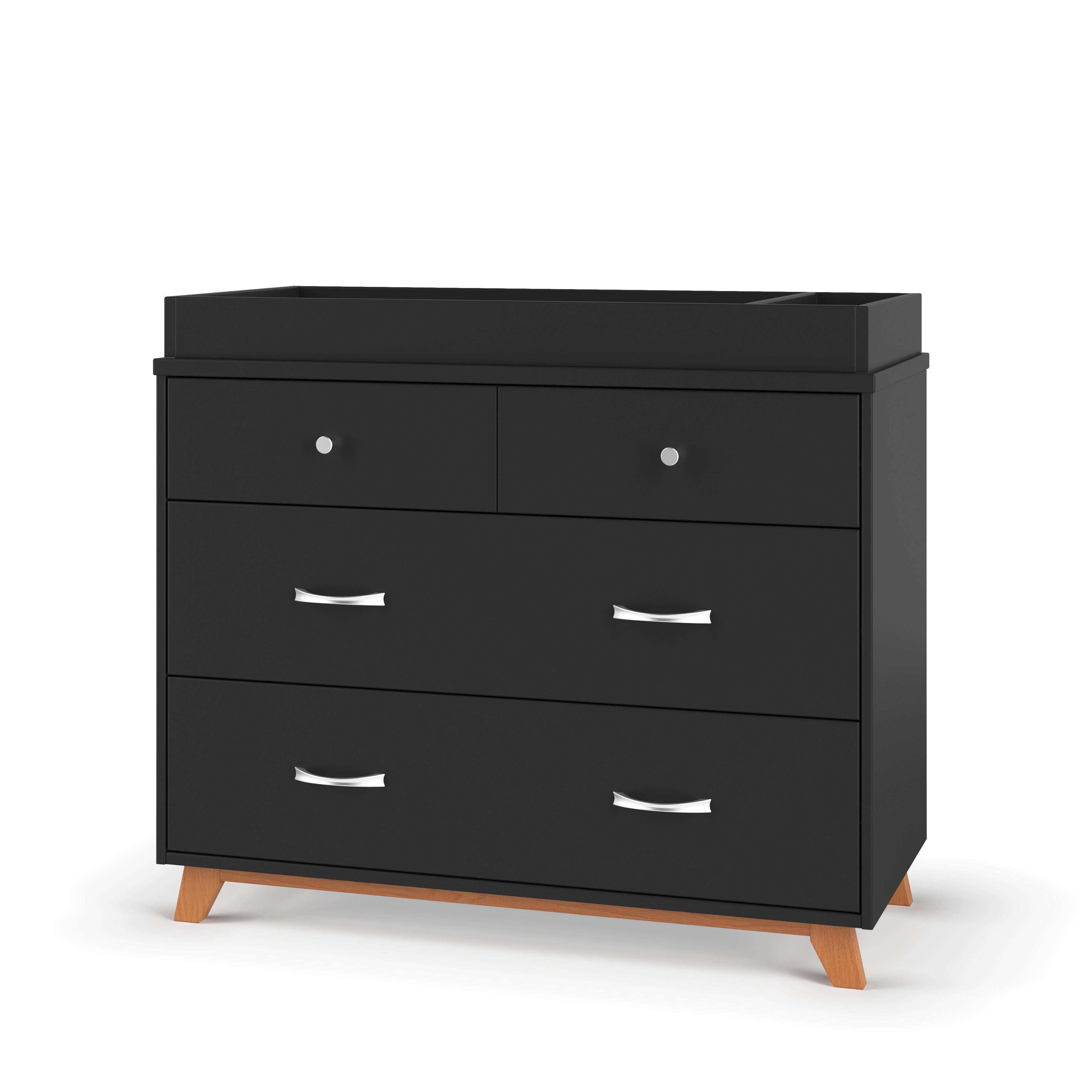 Soho 3-Drawer Dresser, Ebony