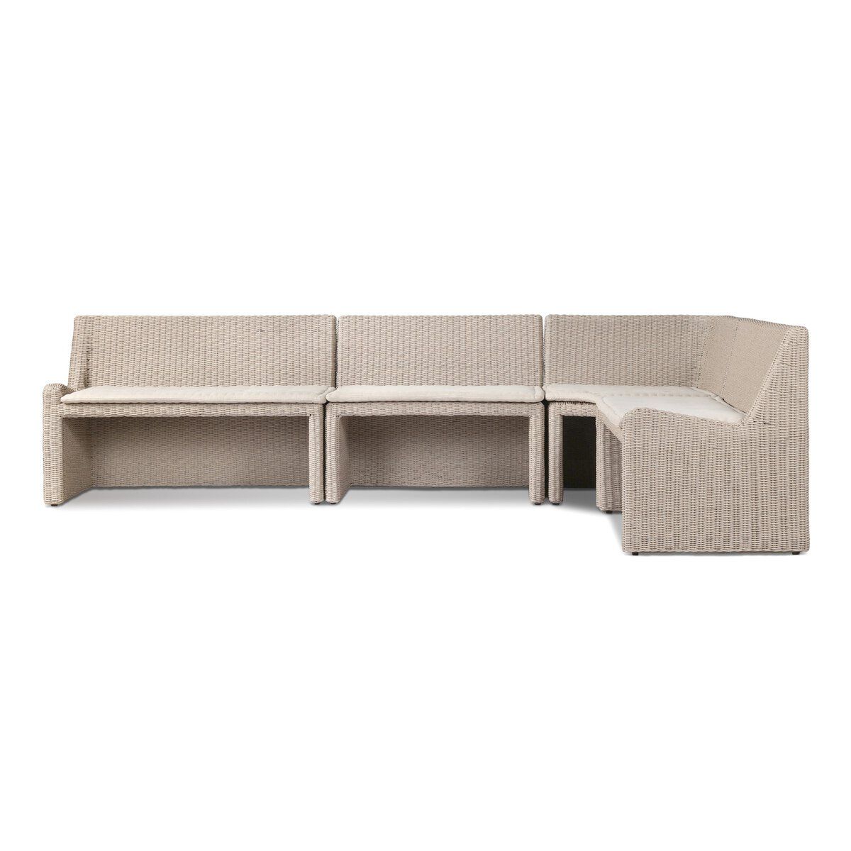Senna Outdoor Dining Banquette L-shape