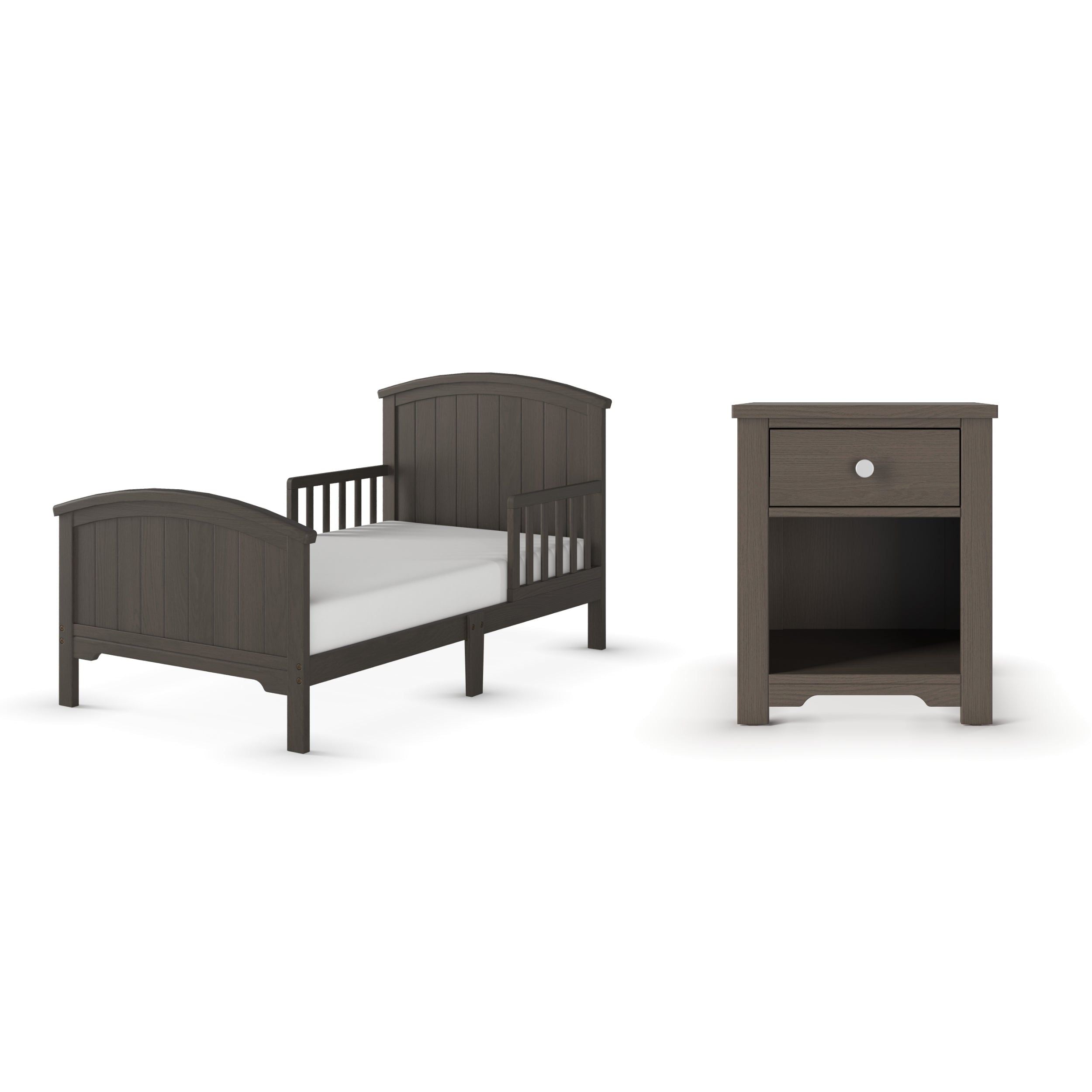 Hampton Toddler Bed, Dapper Gray